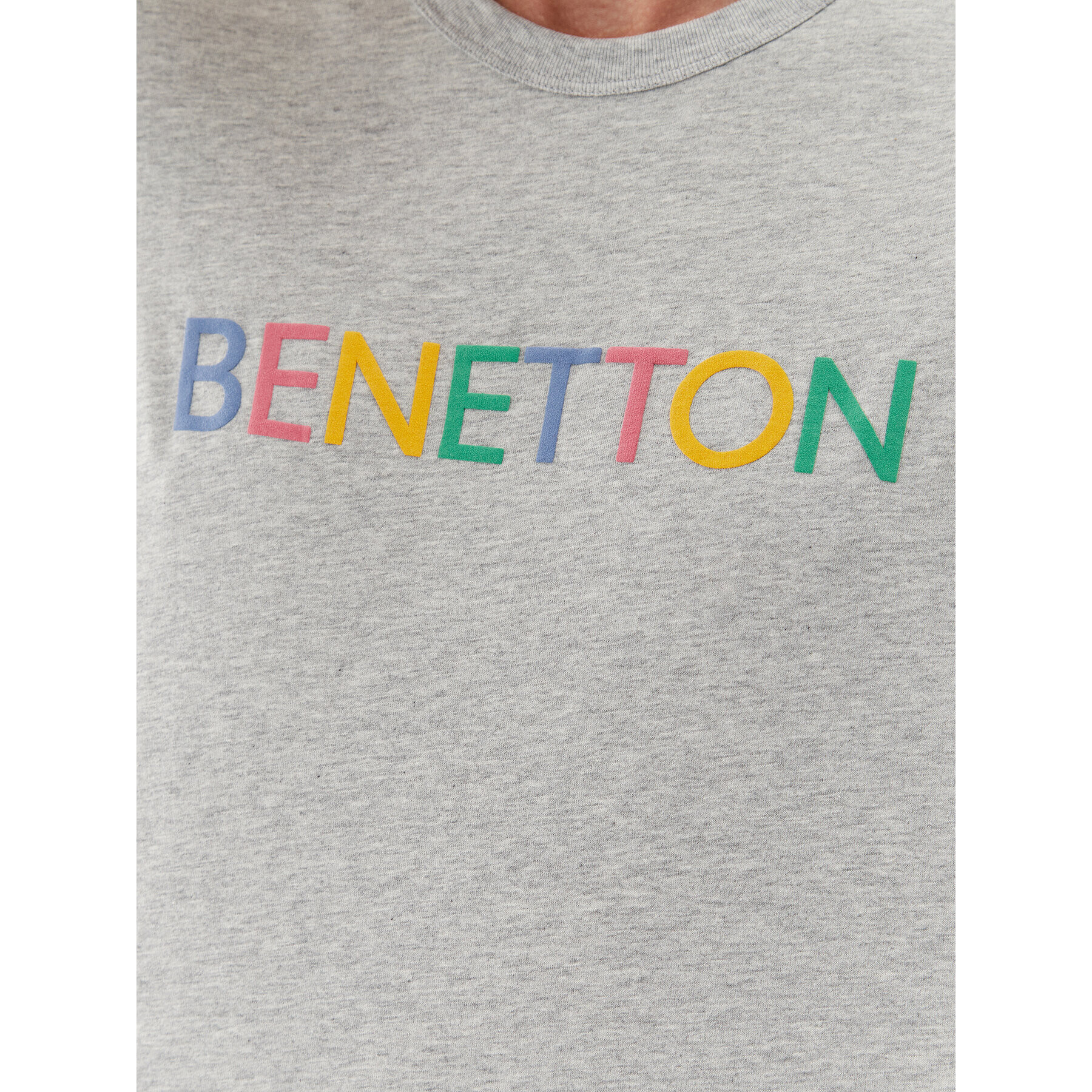 United Colors Of Benetton Longsleeve 3I1XU1034 Gri Regular Fit - Pled.ro