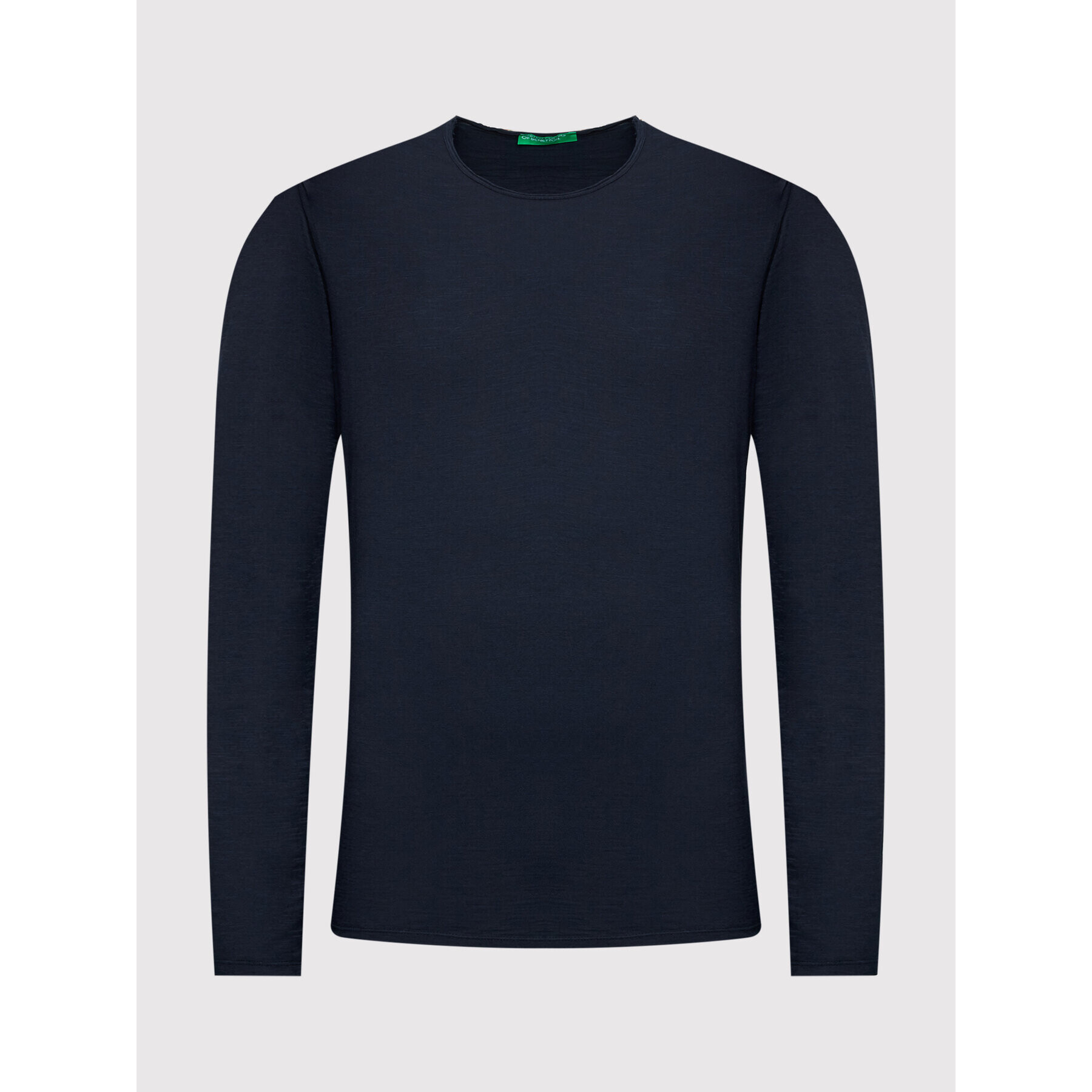 United Colors Of Benetton Longsleeve 3JE1J19A9 Bleumarin Regular Fit - Pled.ro