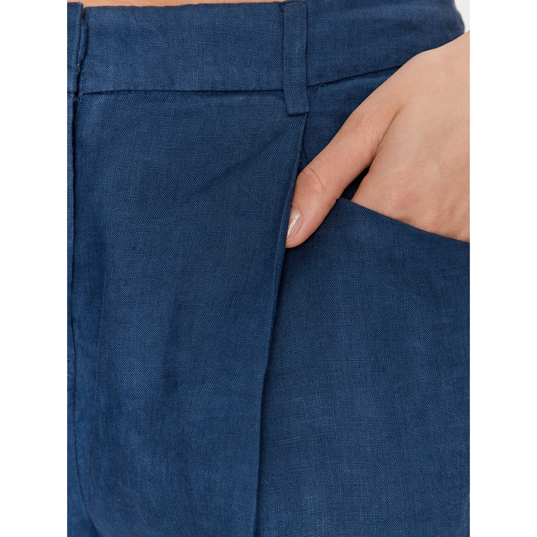 United Colors Of Benetton Pantalon scurți din material 4AGHD900K Bleumarin Regular Fit - Pled.ro