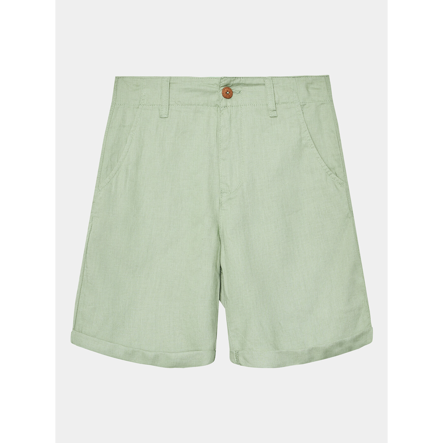 United Colors Of Benetton Pantalon scurți din material 4BE7C901E Verde Regular Fit - Pled.ro