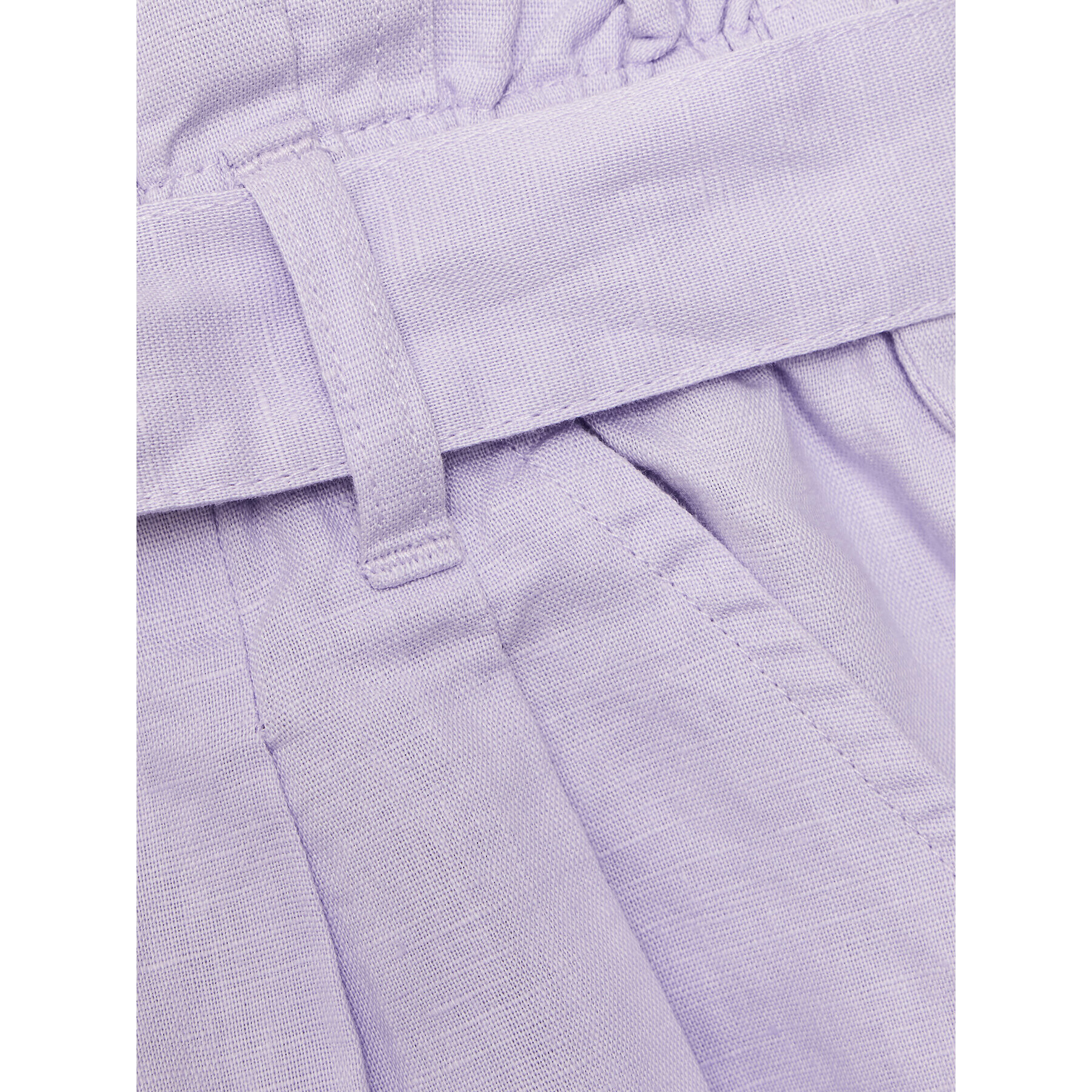 United Colors Of Benetton Pantalon scurți din material 4BE7C901H Violet Regular Fit - Pled.ro