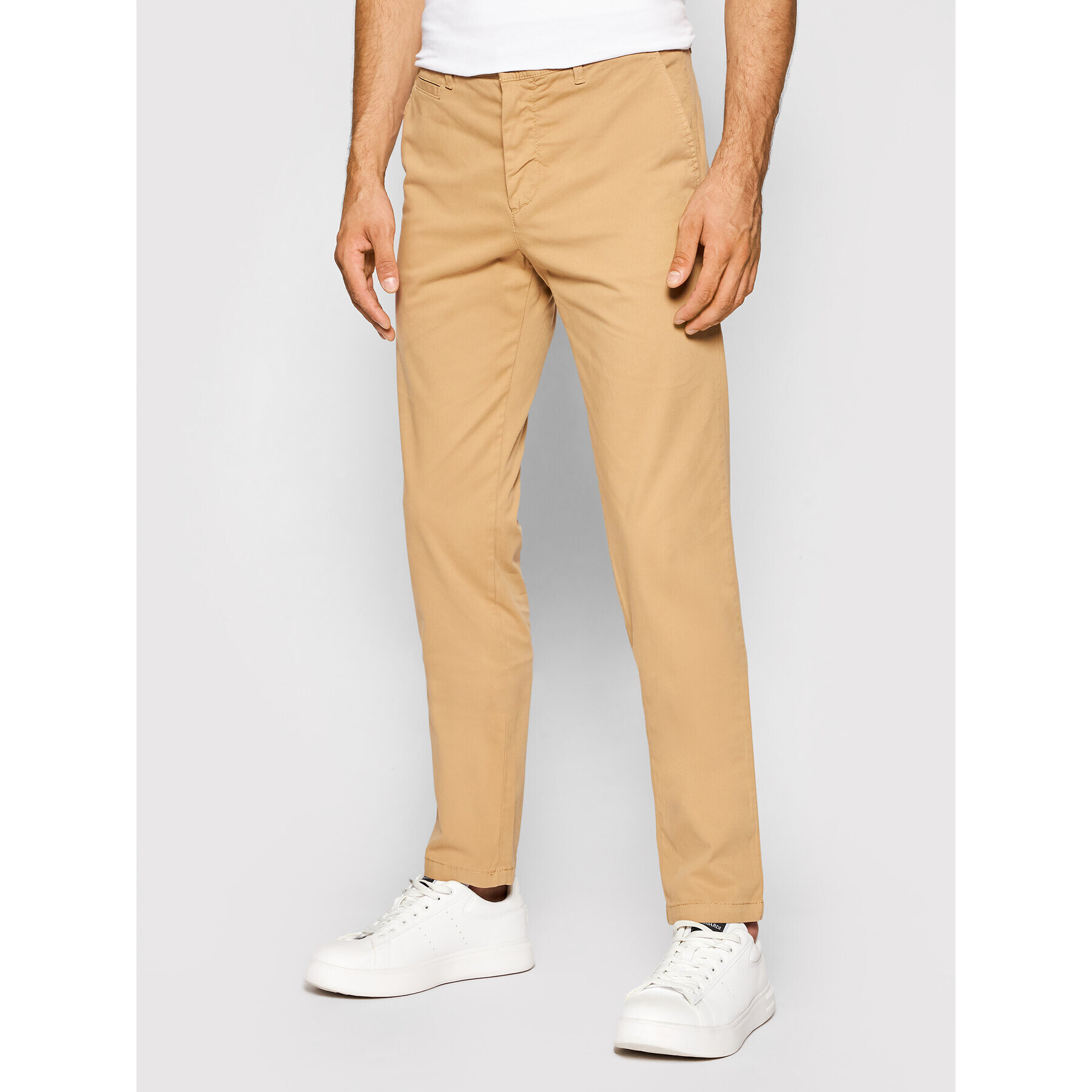 United Colors Of Benetton Pantaloni chino 4DKH55I18 Maro Slim Fit - Pled.ro