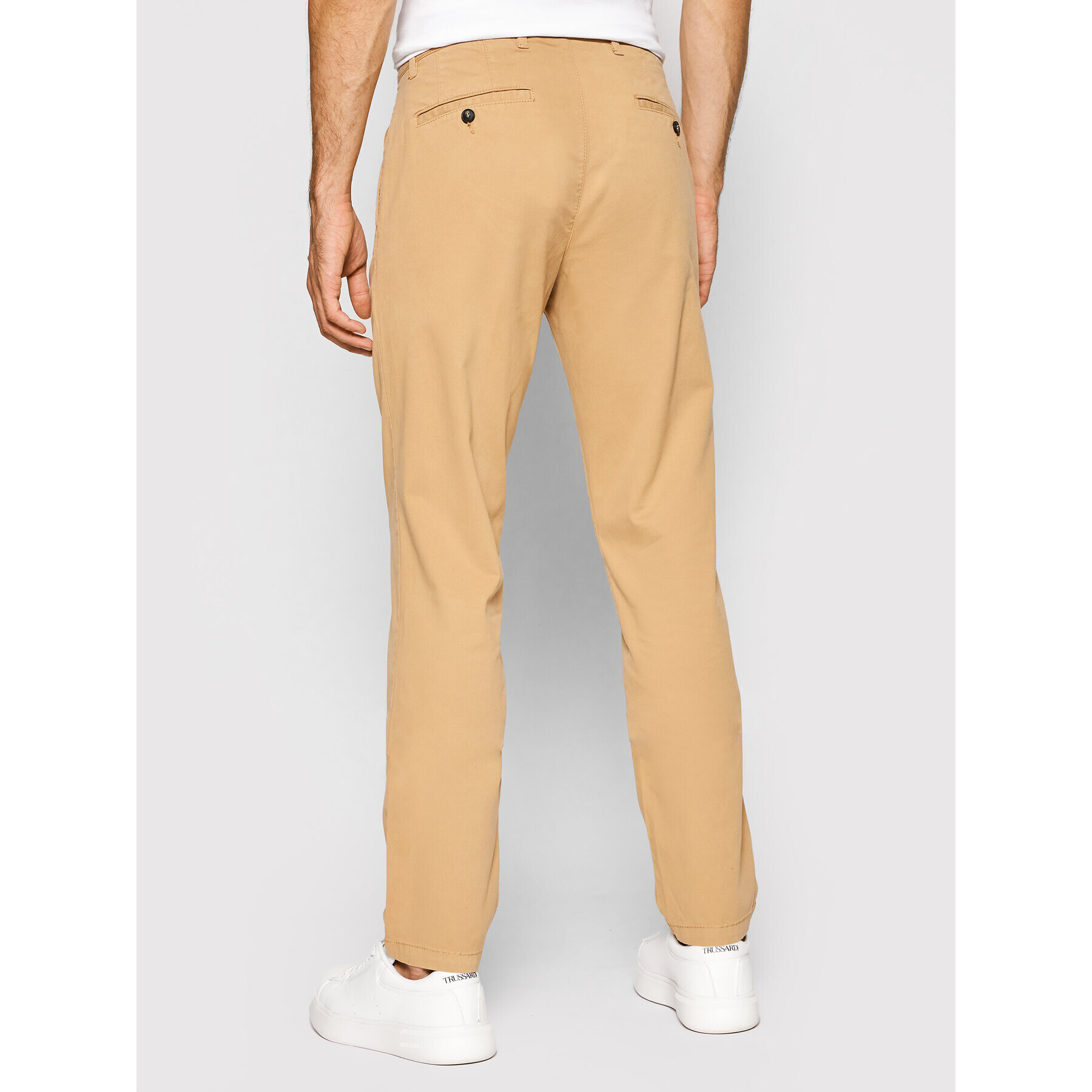 United Colors Of Benetton Pantaloni chino 4DKH55I18 Maro Slim Fit - Pled.ro