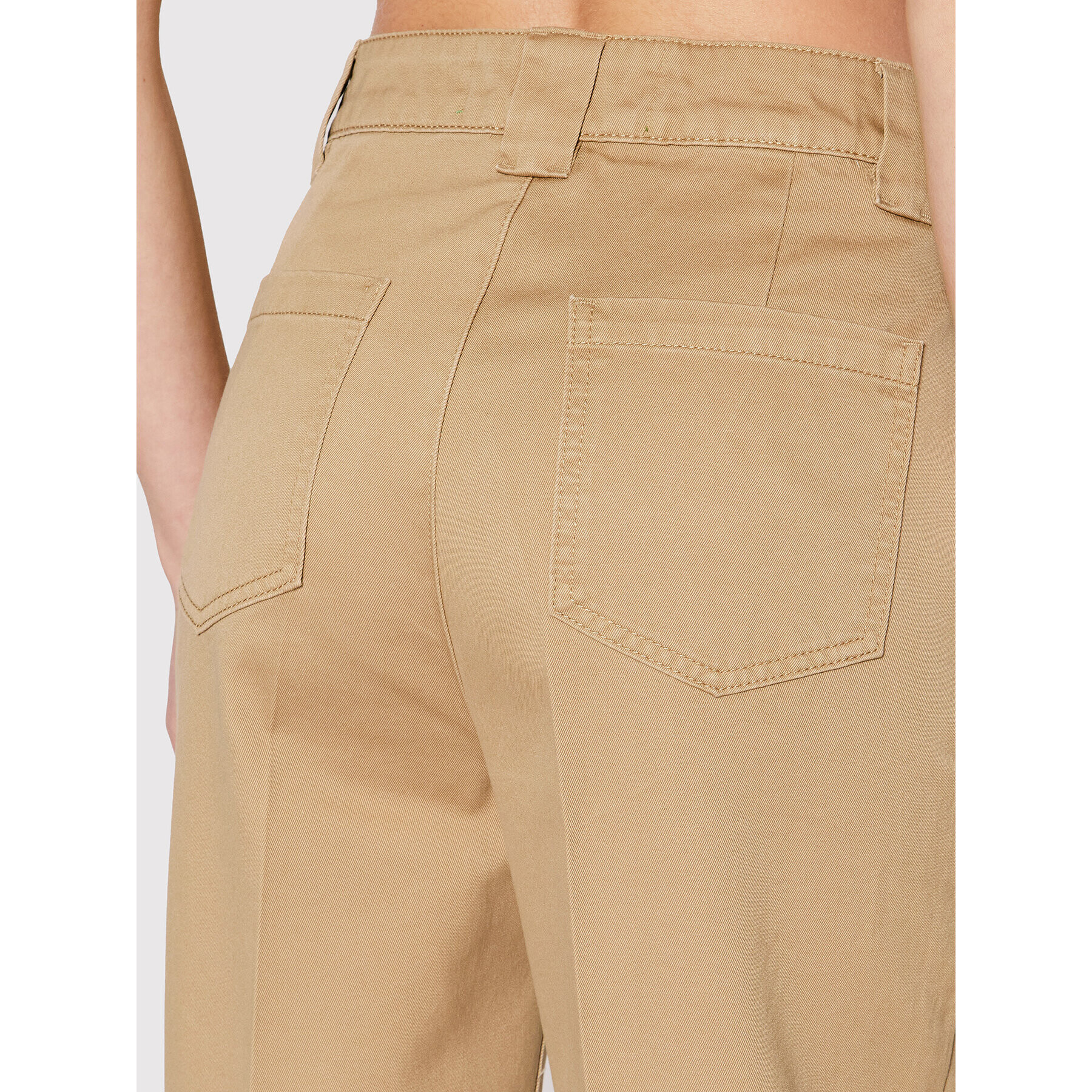 United Colors Of Benetton Pantaloni chino 4T33DF005 Maro Cropped Fit - Pled.ro