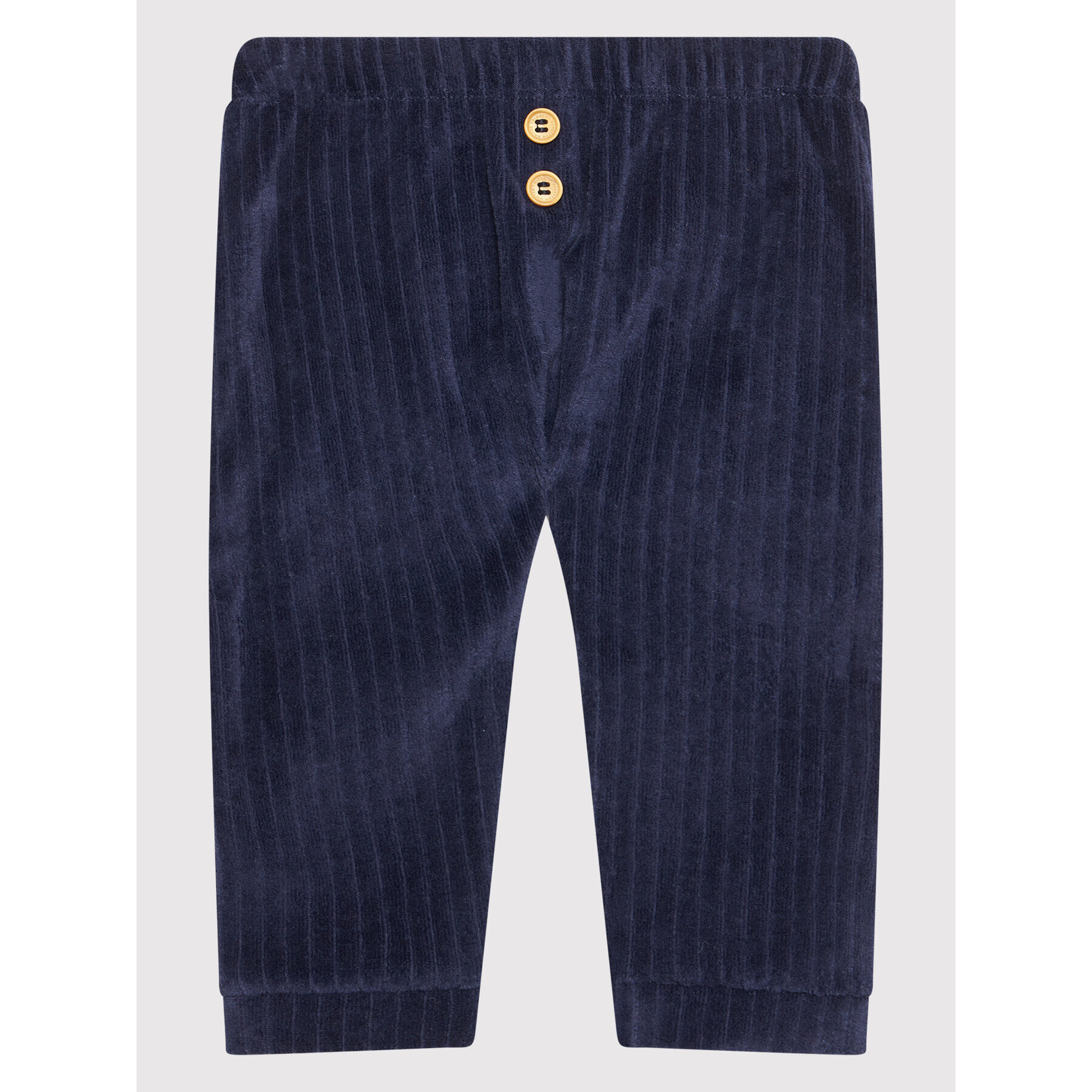 United Colors Of Benetton Pantaloni din material 3YFQMF271 Bleumarin Regular Fit - Pled.ro