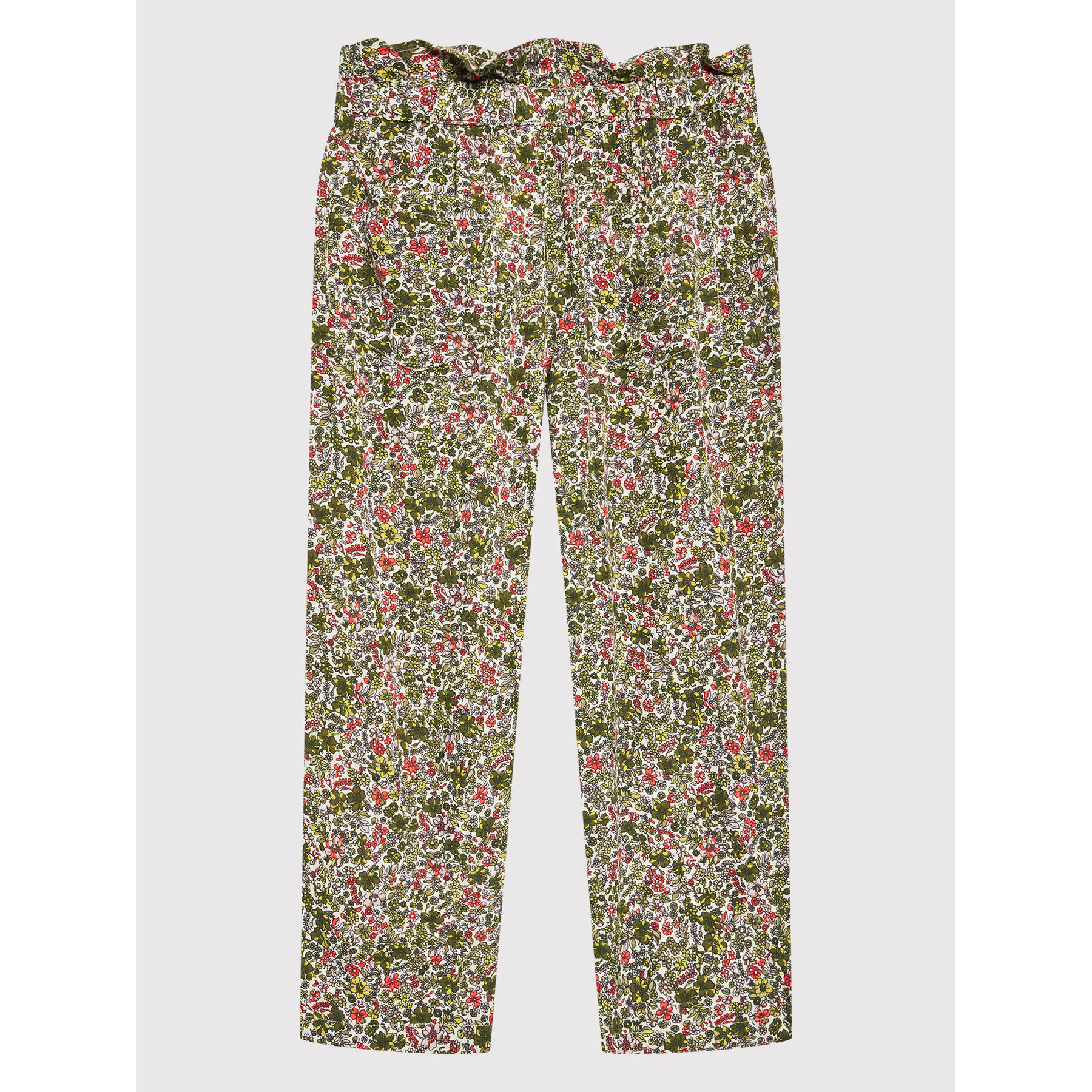 United Colors Of Benetton Pantaloni din material 40N5CF00J Colorat Relaxed Fit - Pled.ro