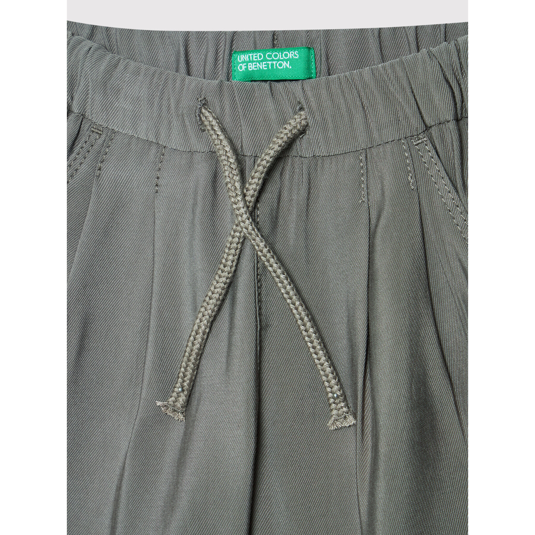 United Colors Of Benetton Pantaloni din material 42F0GF00A Gri Regular Fit - Pled.ro