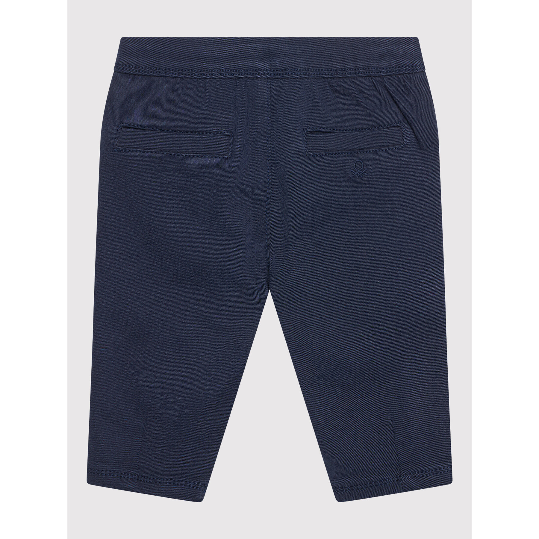 United Colors Of Benetton Pantaloni din material 49NX55FP0 Bleumarin Relaxed Fit - Pled.ro