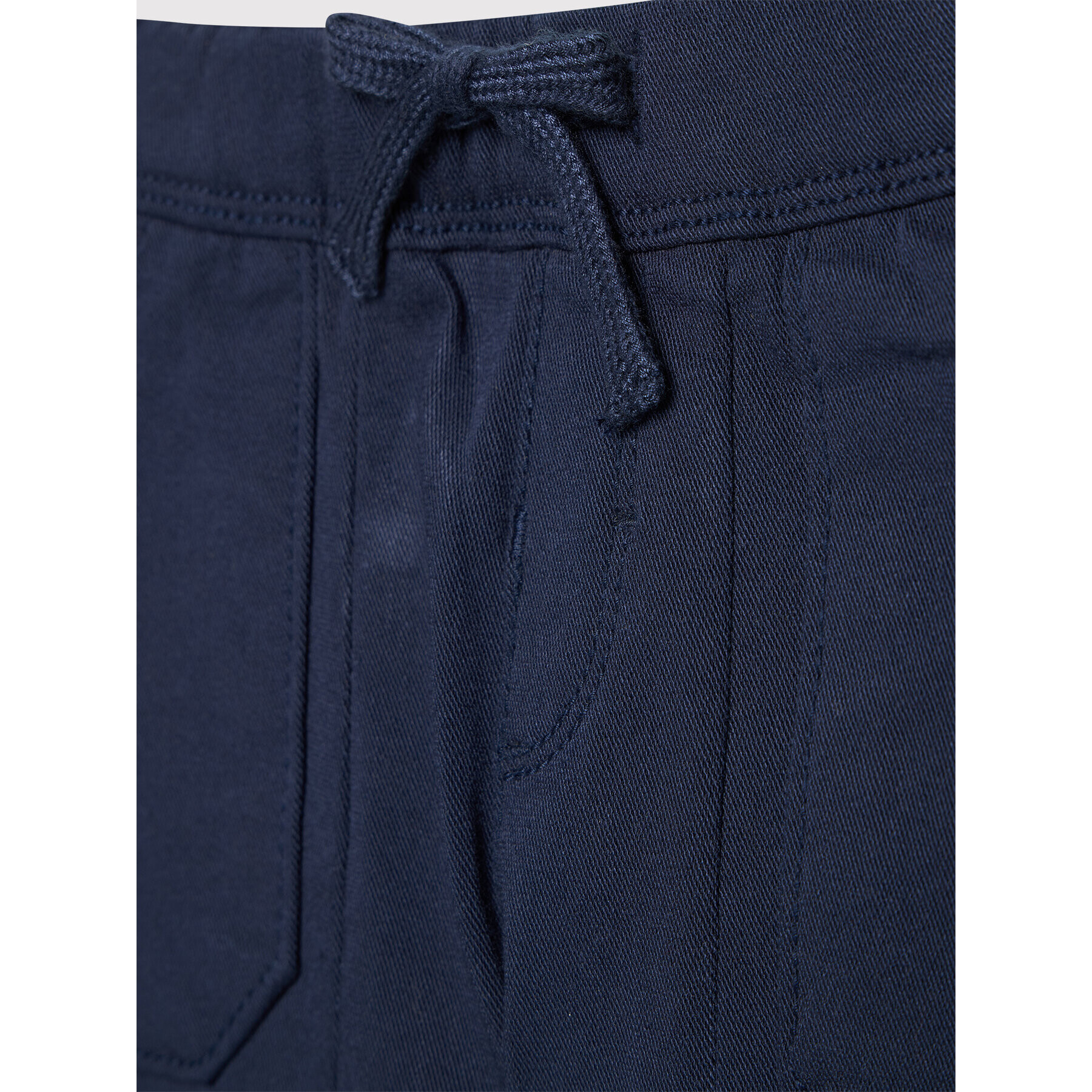 United Colors Of Benetton Pantaloni din material 49NX55FP0 Bleumarin Relaxed Fit - Pled.ro