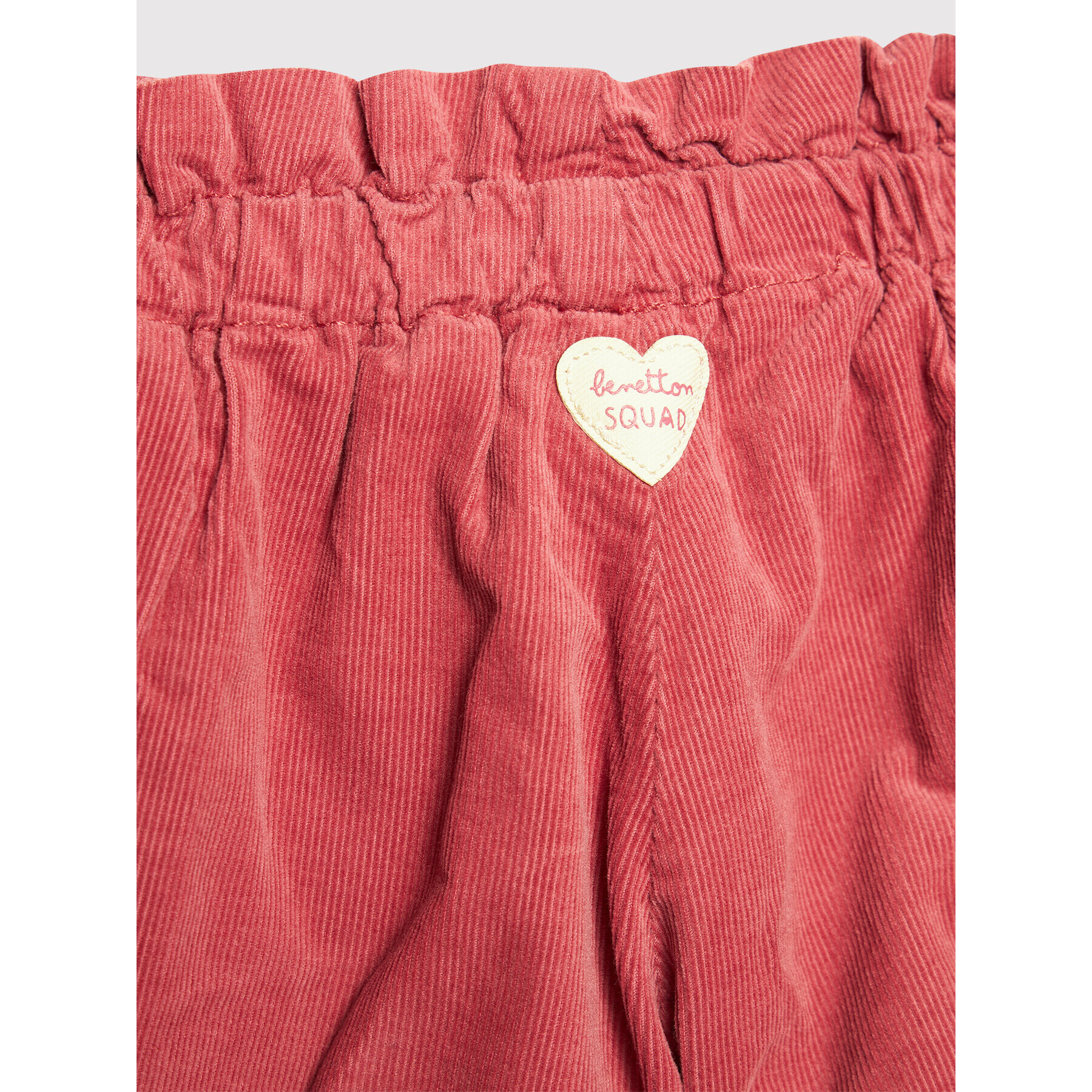 United Colors Of Benetton Pantaloni din material 4AD3557YE Roz Relaxed Fit - Pled.ro