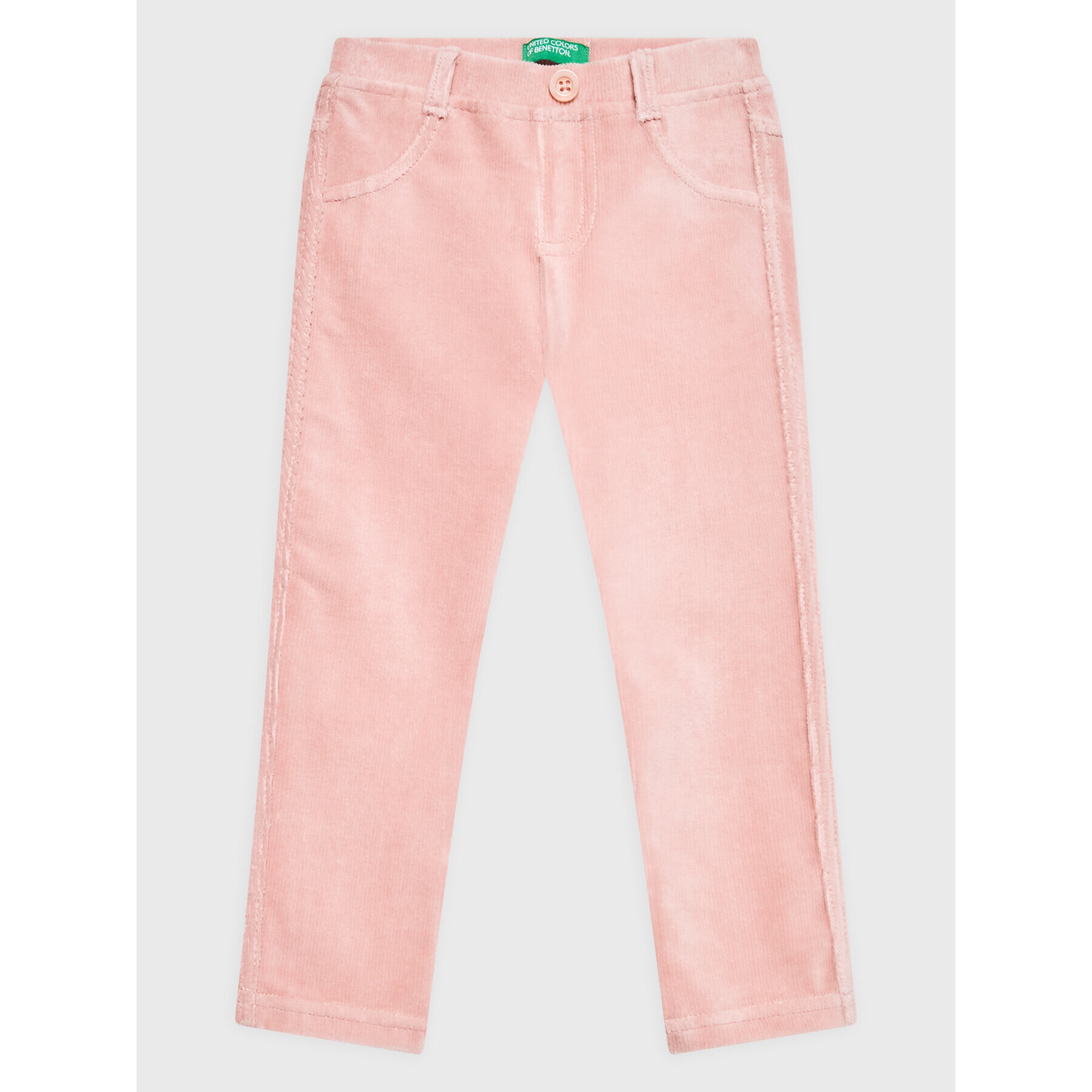 United Colors Of Benetton Pantaloni din material 4DZBGE00L Roz Regular Fit - Pled.ro