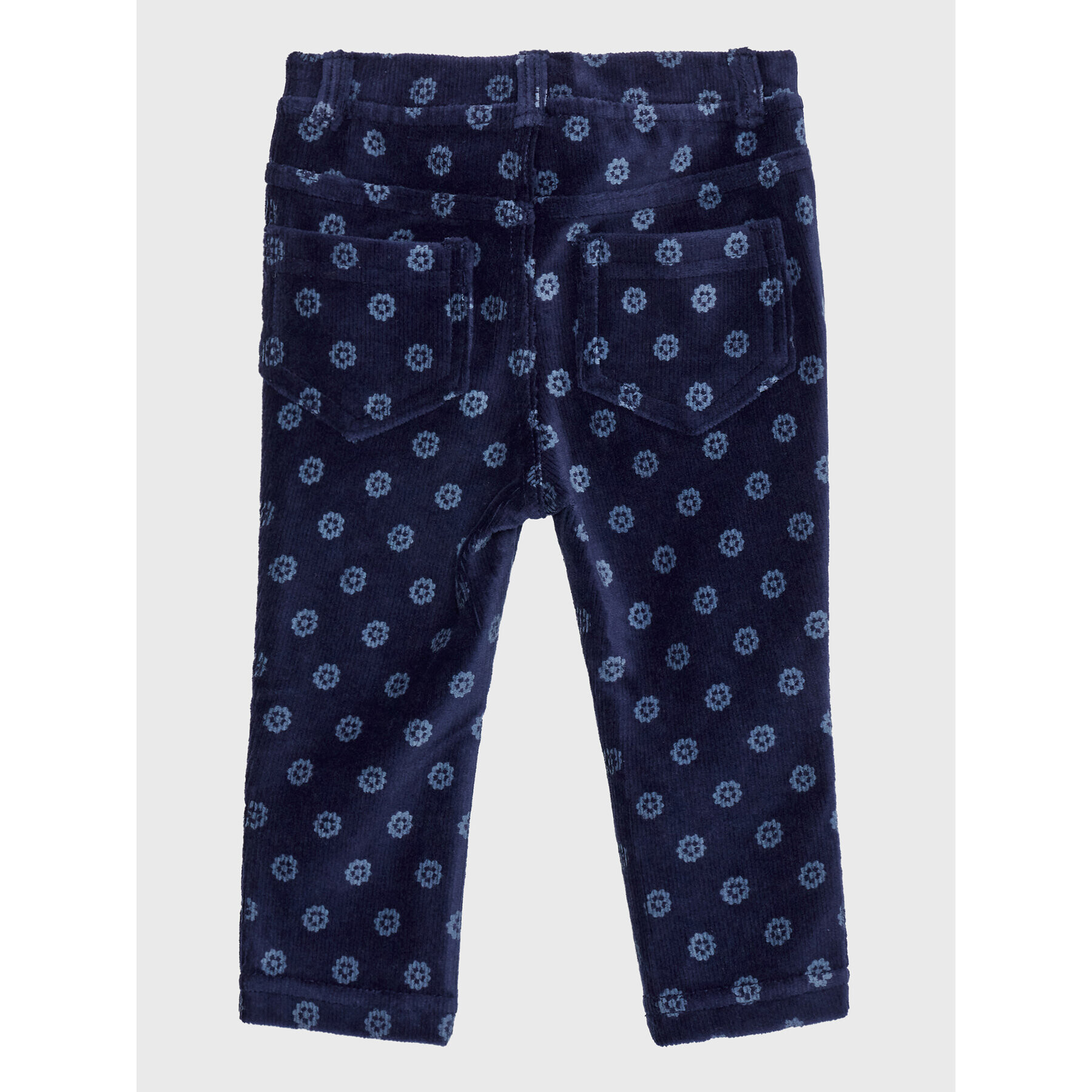 United Colors Of Benetton Pantaloni din material 4T5XGE00K Bleumarin Regular Fit - Pled.ro