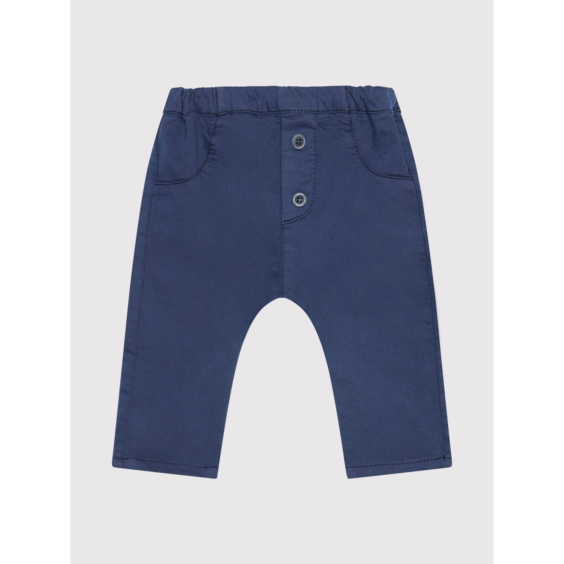 United Colors Of Benetton Pantaloni din material 4U40557RE Bleumarin Regular Fit - Pled.ro