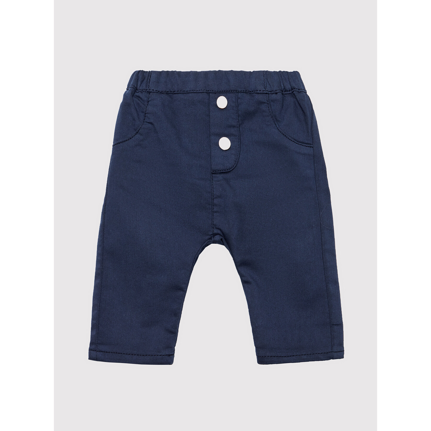 United Colors Of Benetton Pantaloni din material 4U40557RE Bleumarin Regular Fit - Pled.ro