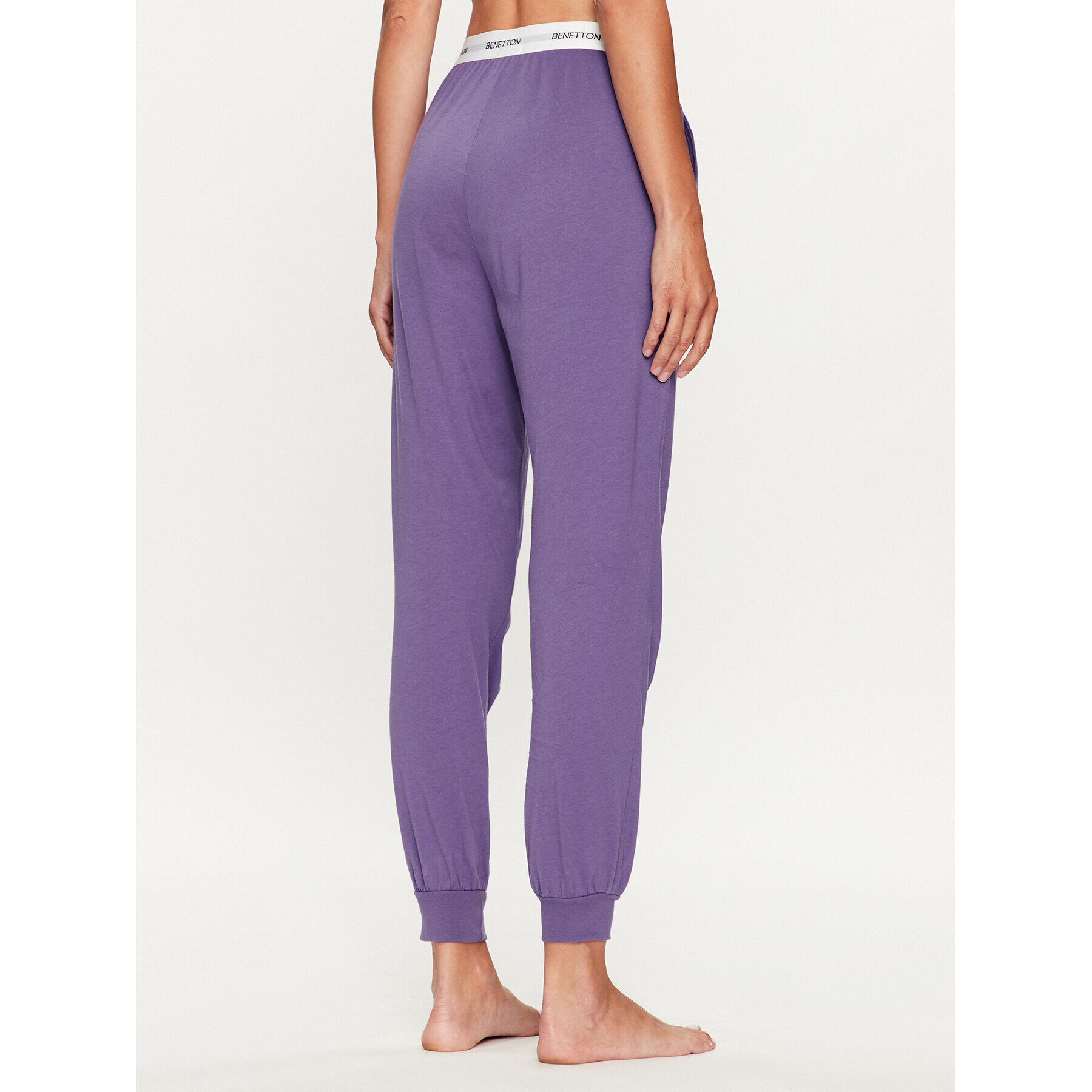 United Colors Of Benetton Pantaloni pijama 30963F02R Violet Regular Fit - Pled.ro