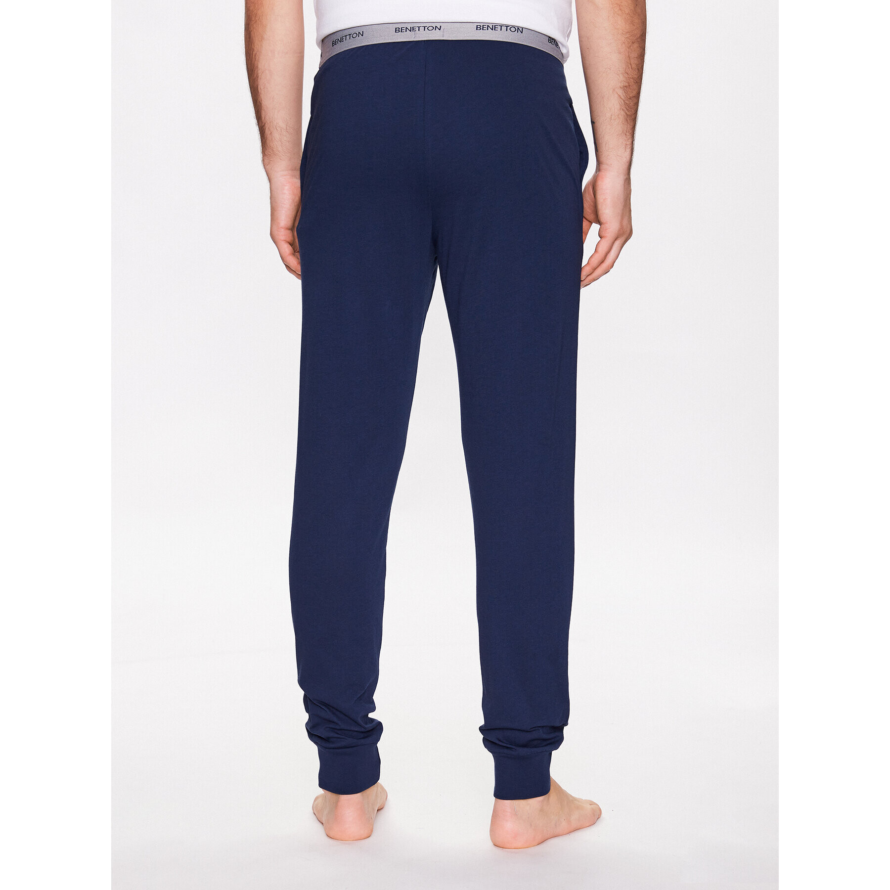 United Colors Of Benetton Pantaloni pijama 30964F134 Bleumarin Regular Fit - Pled.ro