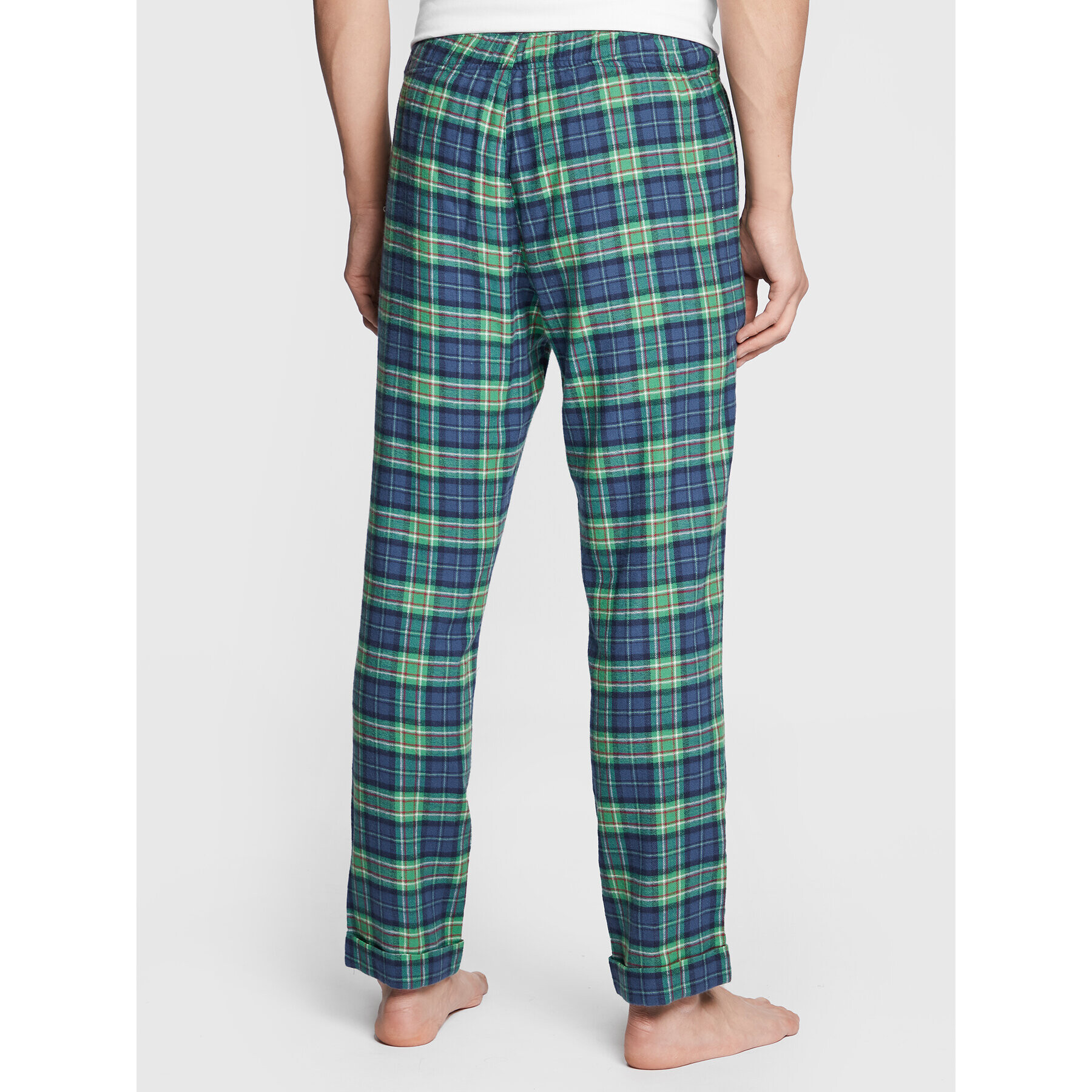 United Colors Of Benetton Pantaloni pijama 45DZ4F005 Verde Regular Fit - Pled.ro