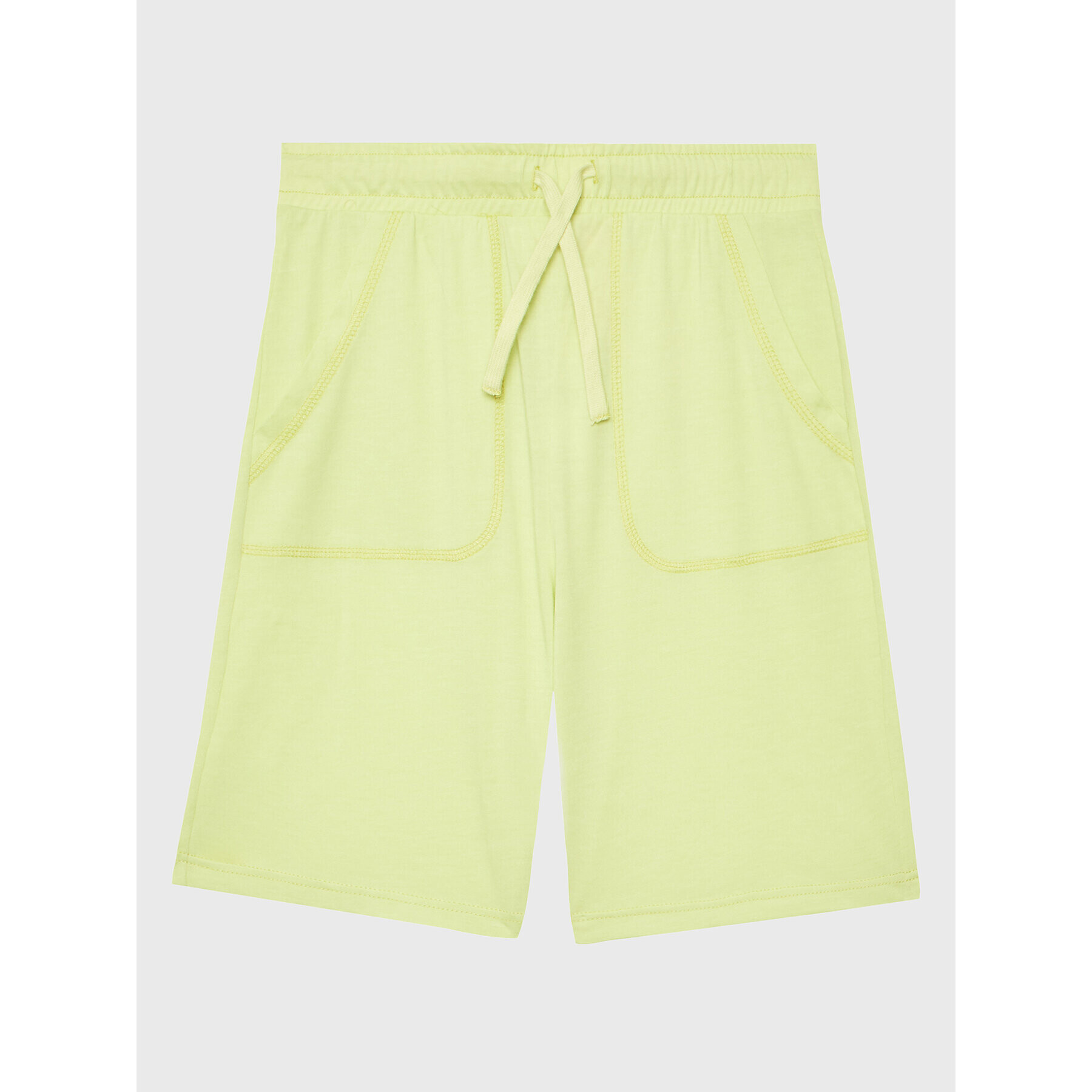 United Colors Of Benetton Pantaloni scurți sport 37YKC901P Verde Regular Fit - Pled.ro