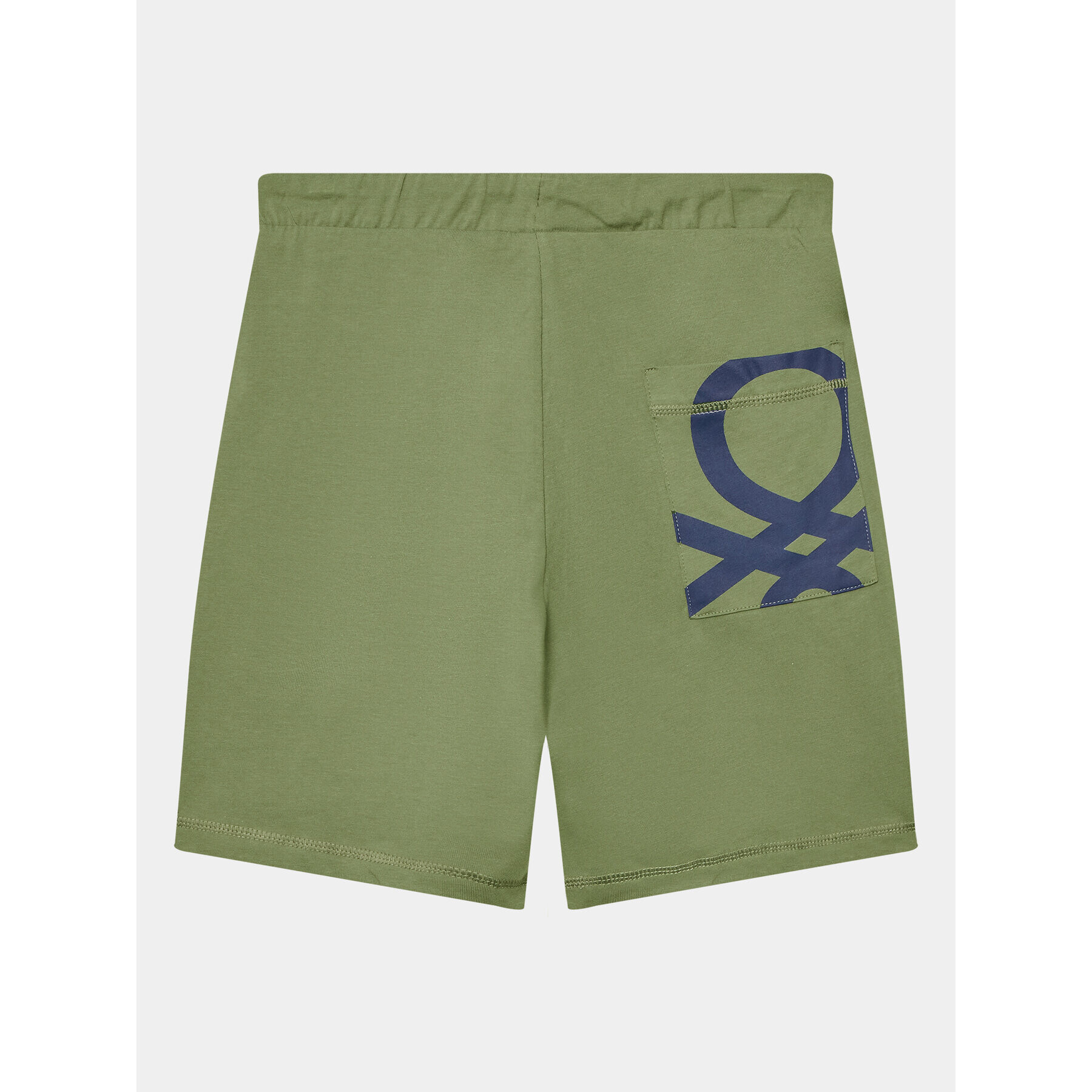 United Colors Of Benetton Pantaloni scurți sport 3BL0C901H Verde Regular Fit - Pled.ro