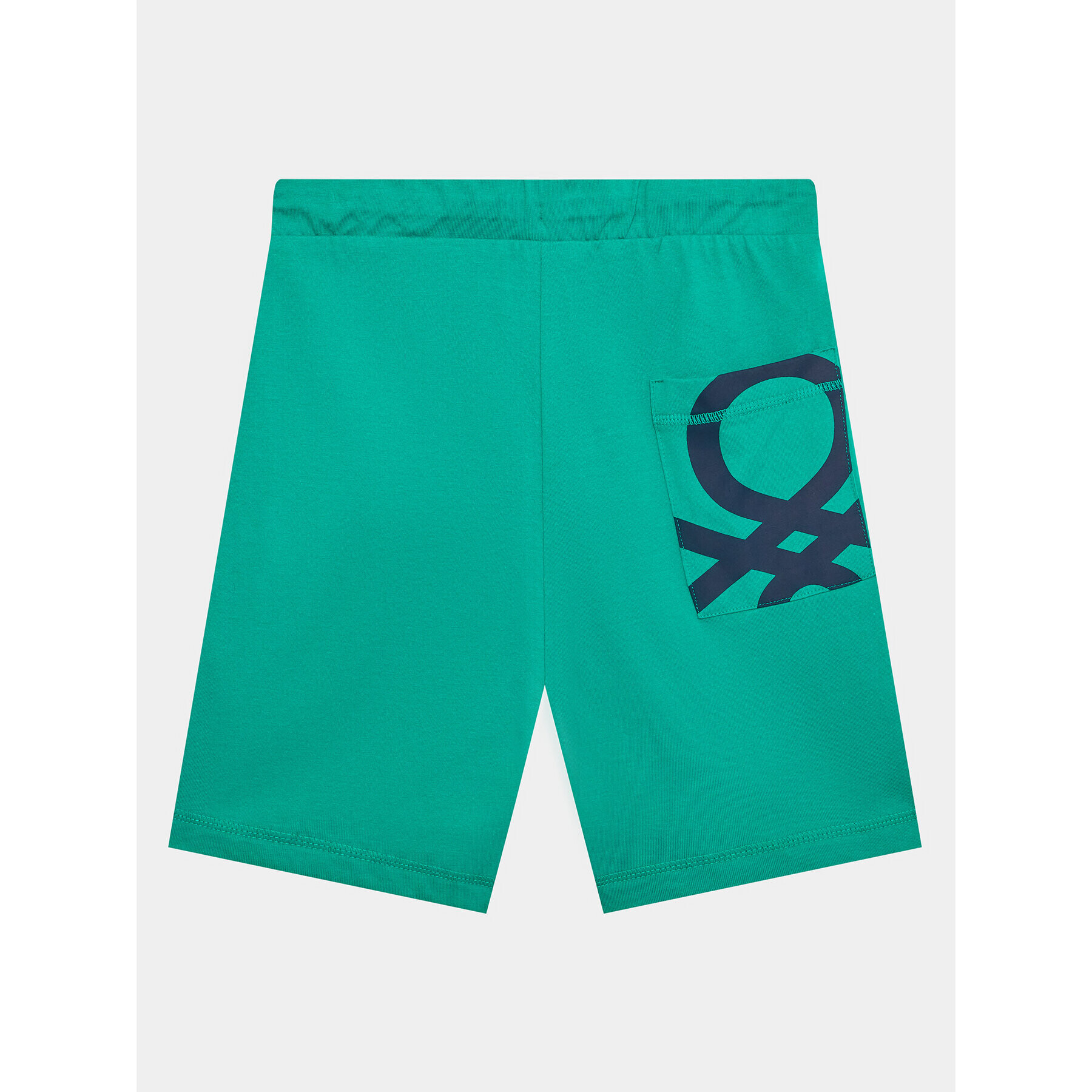 United Colors Of Benetton Pantaloni scurți sport 3BL0C901H Verde Regular Fit - Pled.ro