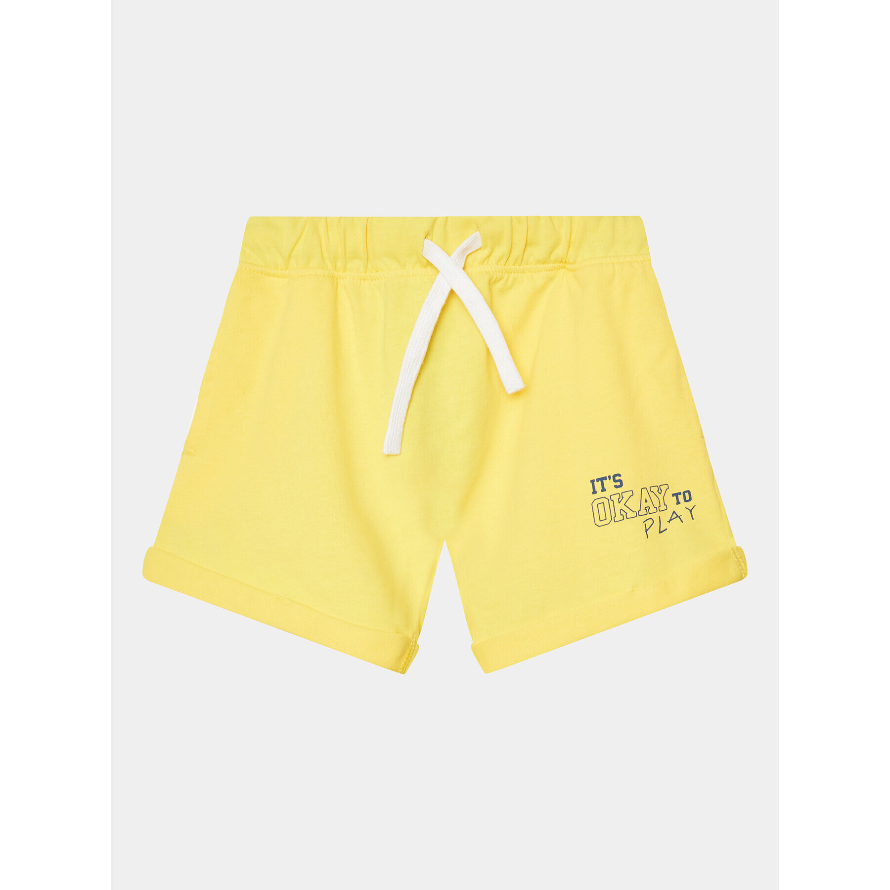 United Colors Of Benetton Pantaloni scurți sport 3BL0G9014 Galben Regular Fit - Pled.ro