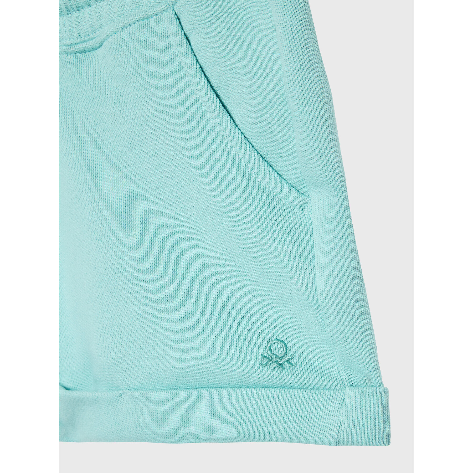 United Colors Of Benetton Pantaloni scurți sport 3J68C901C Albastru Regular Fit - Pled.ro