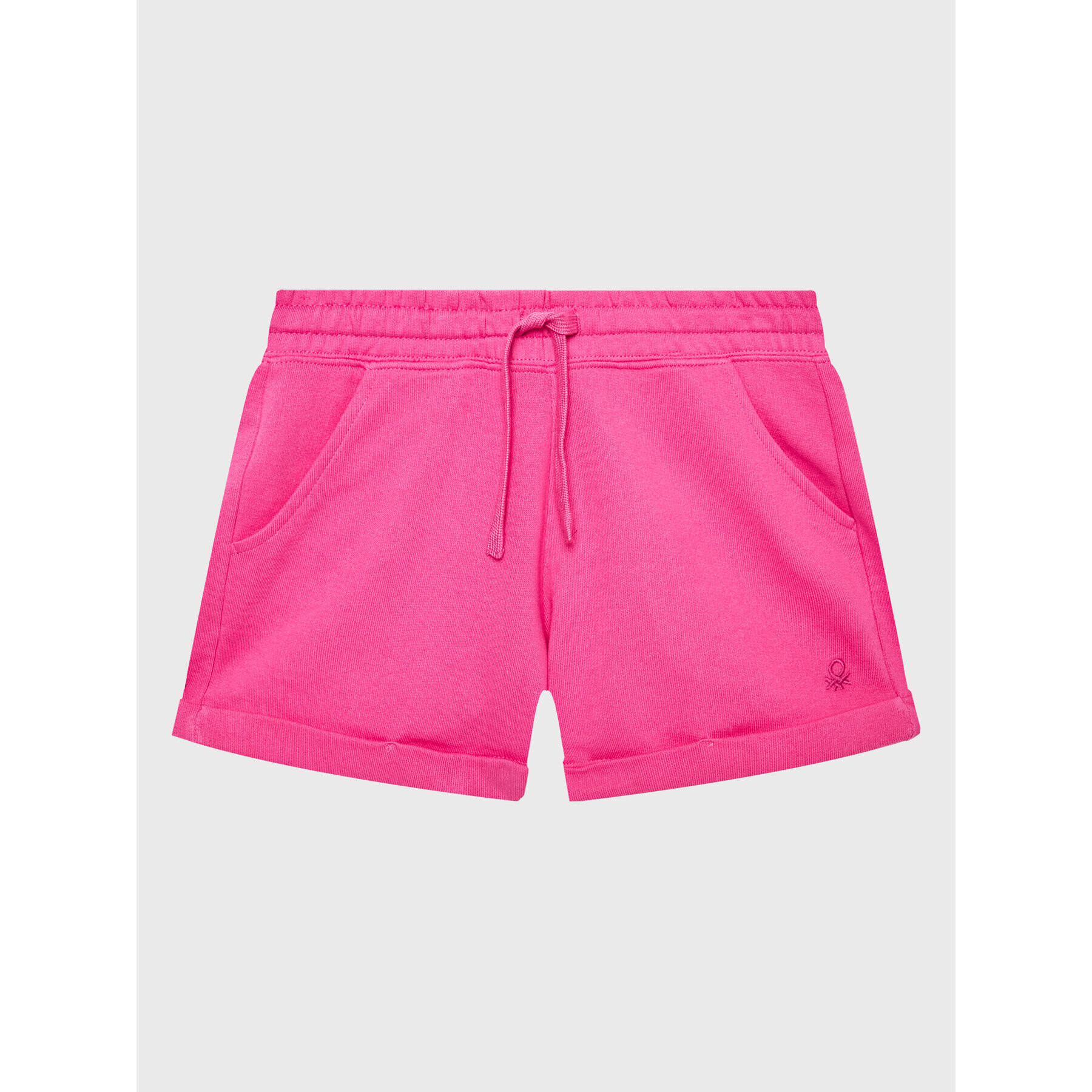 United Colors Of Benetton Pantaloni scurți sport 3J68C901C Roz Regular Fit - Pled.ro