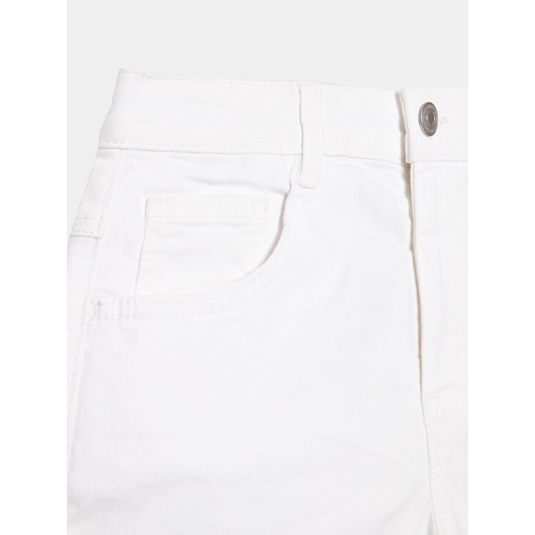 United Colors Of Benetton Pantaloni scurți sport 4HB5C901N Alb Regular Fit - Pled.ro