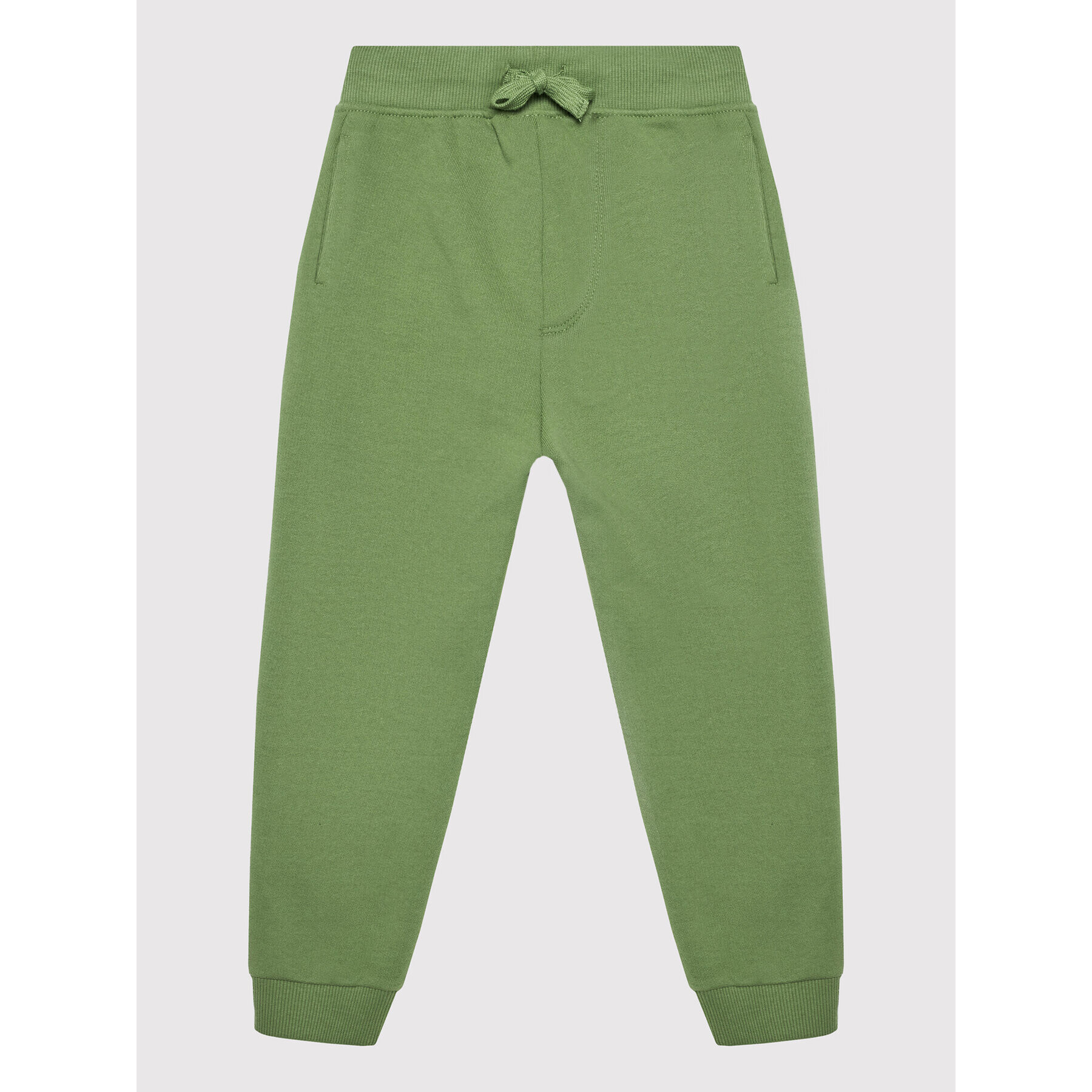 United Colors Of Benetton Pantaloni trening 3EB5I0491 Verde Regular Fit - Pled.ro