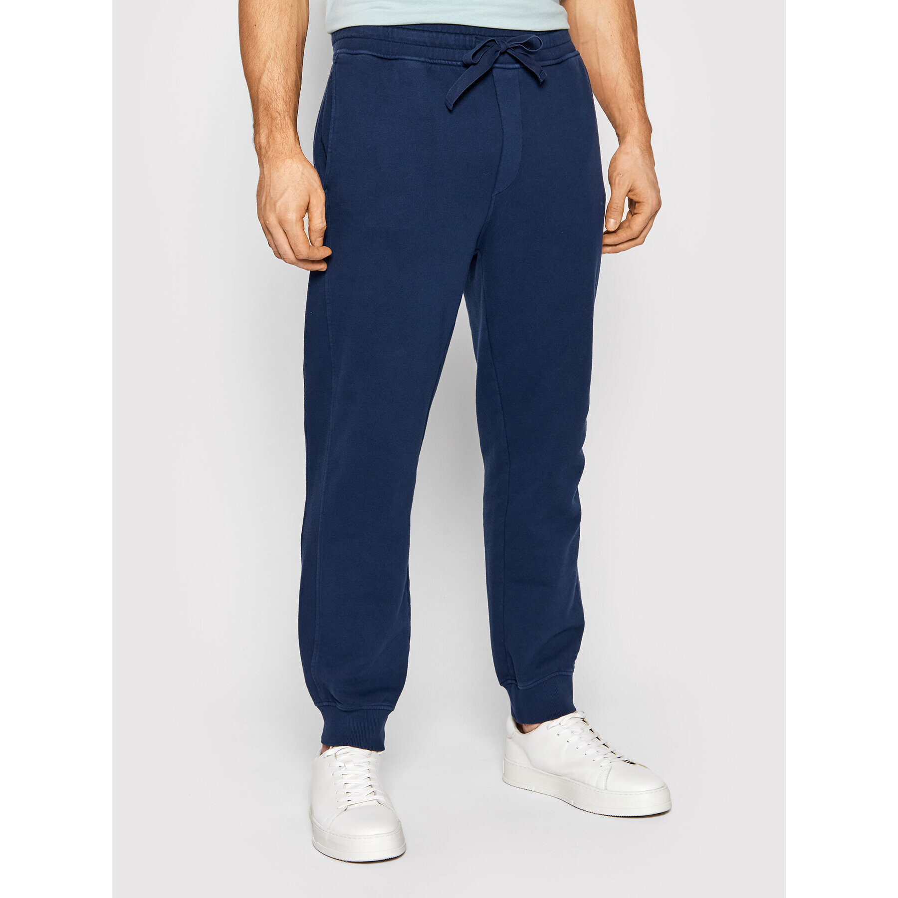 United Colors Of Benetton Pantaloni trening 3EM5UF007 Bleumarin Relaxed Fit - Pled.ro