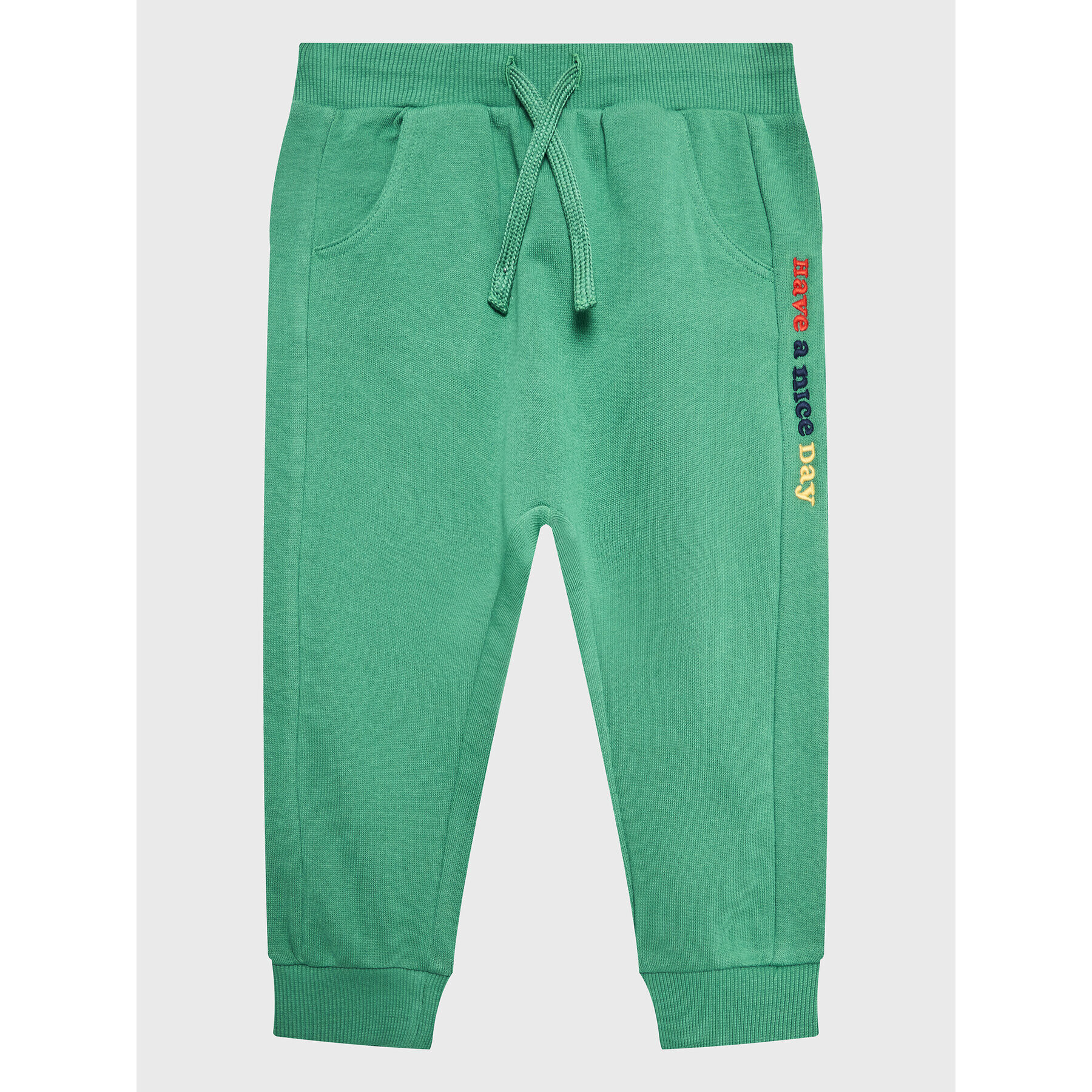 United Colors Of Benetton Pantaloni trening 3J68GF020 Verde Regular Fit - Pled.ro