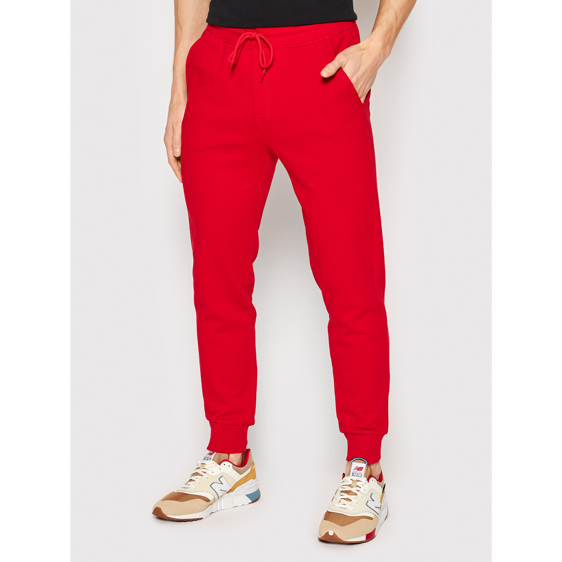 United Colors Of Benetton Pantaloni trening 3J68UF002 Roșu Regular Fit - Pled.ro