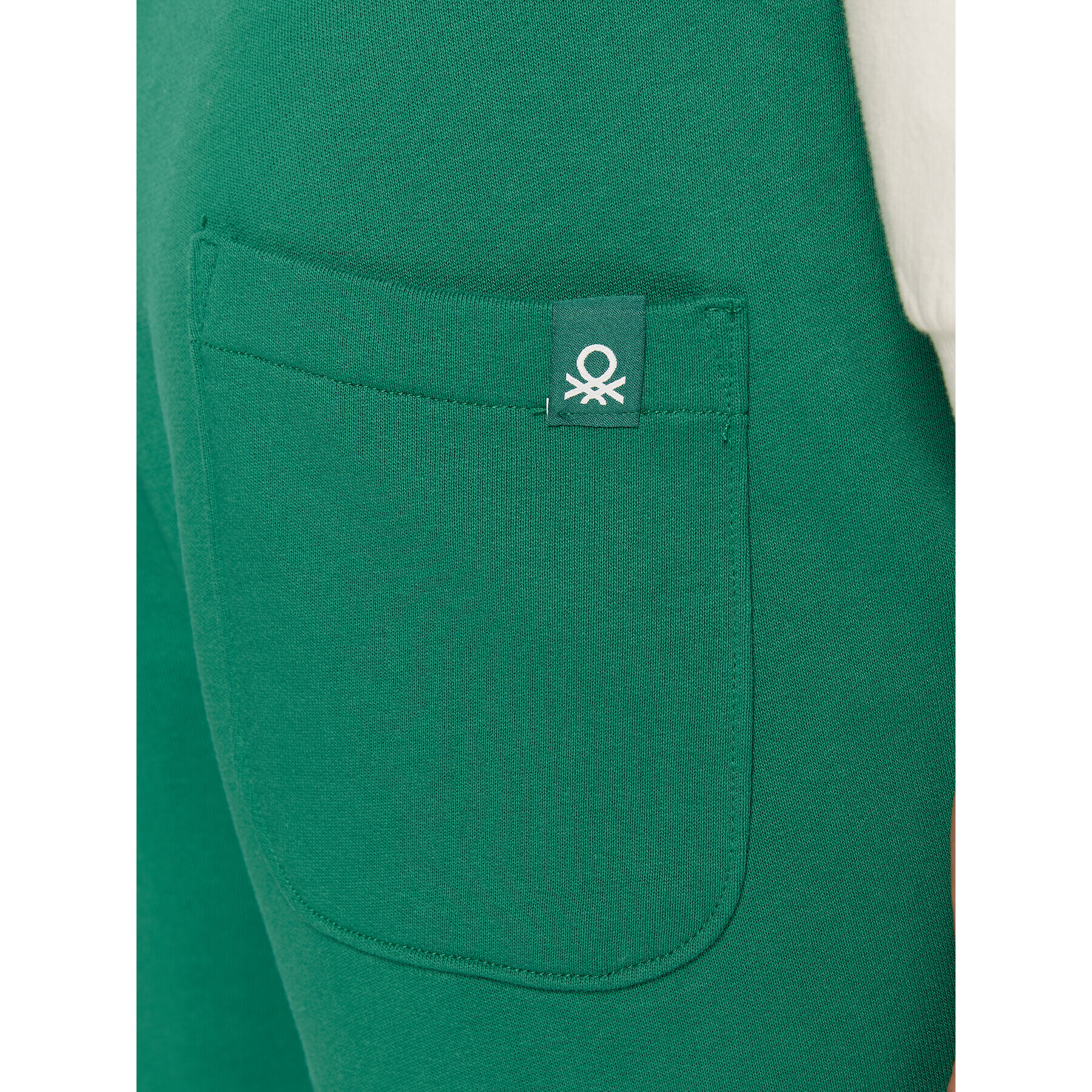 United Colors Of Benetton Pantaloni trening 3J68UF002 Verde Regular Fit - Pled.ro