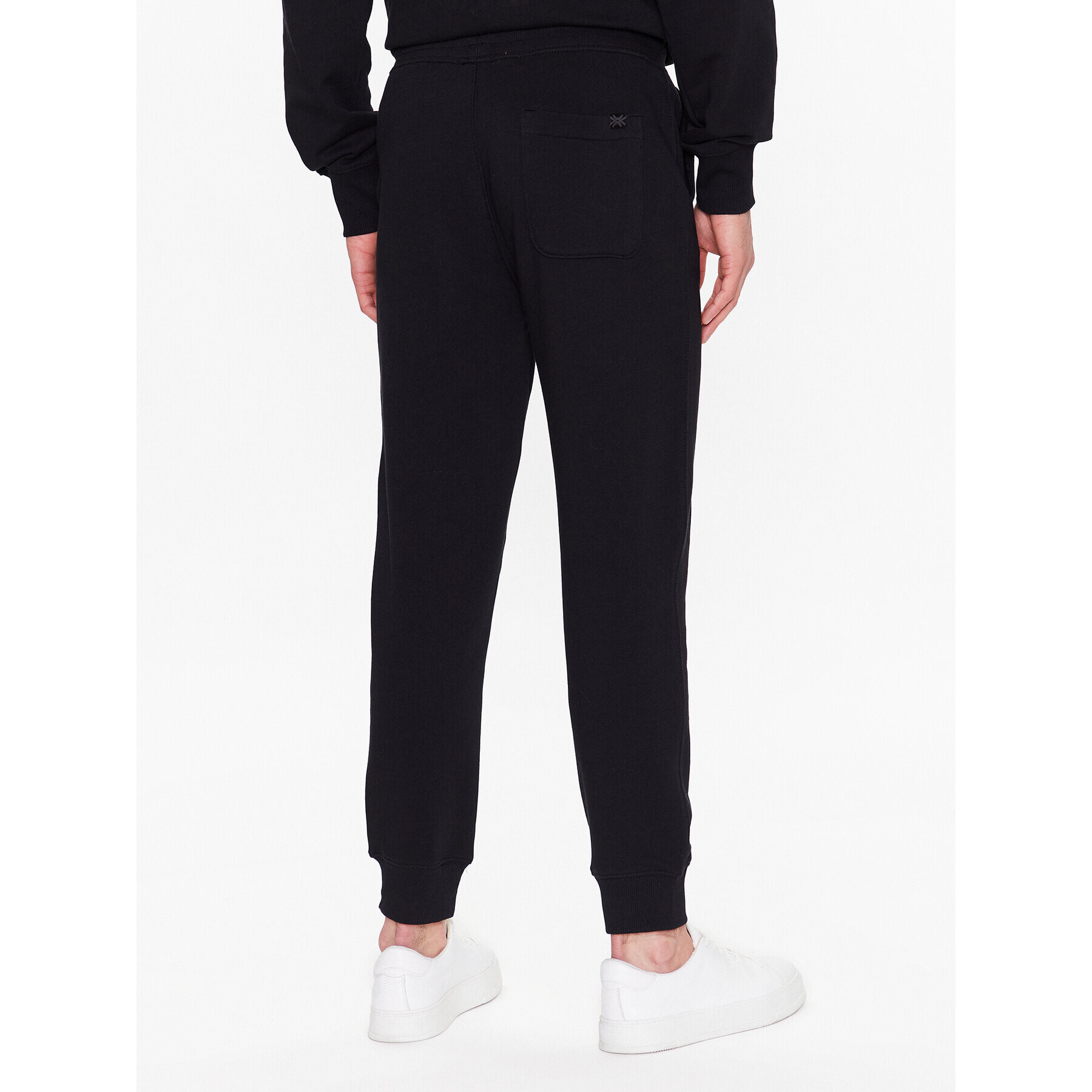 United Colors Of Benetton Pantaloni trening 3J68UF00K Negru Regular Fit - Pled.ro