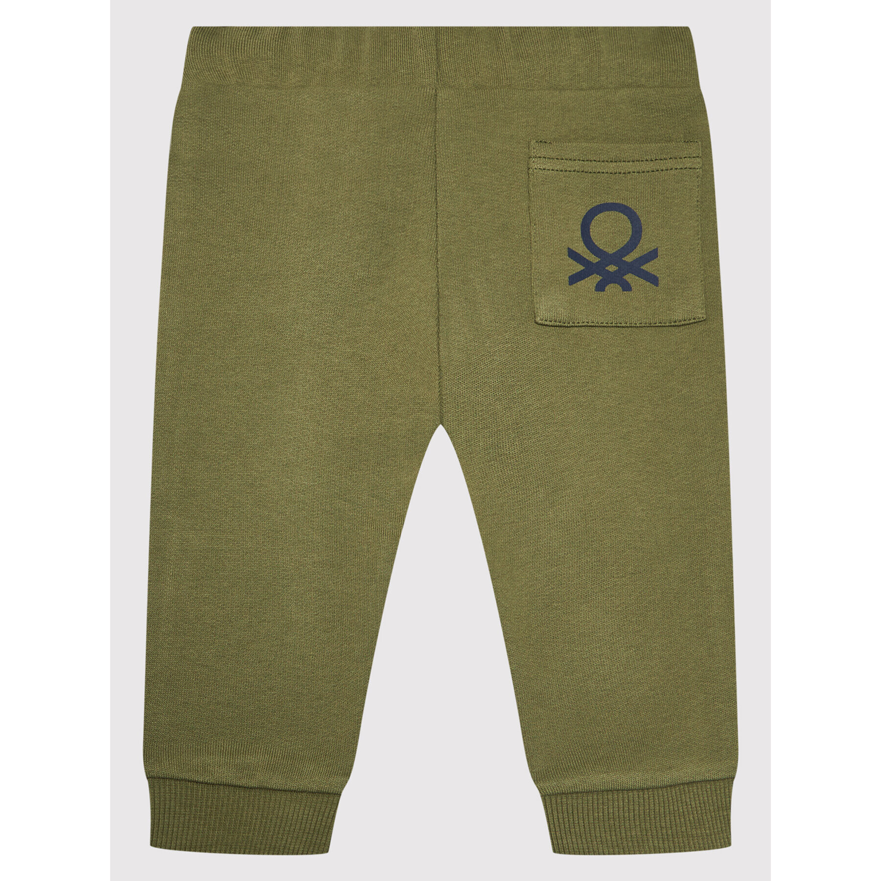 United Colors Of Benetton Pantaloni trening 3J70I0041 Verde Regular Fit - Pled.ro