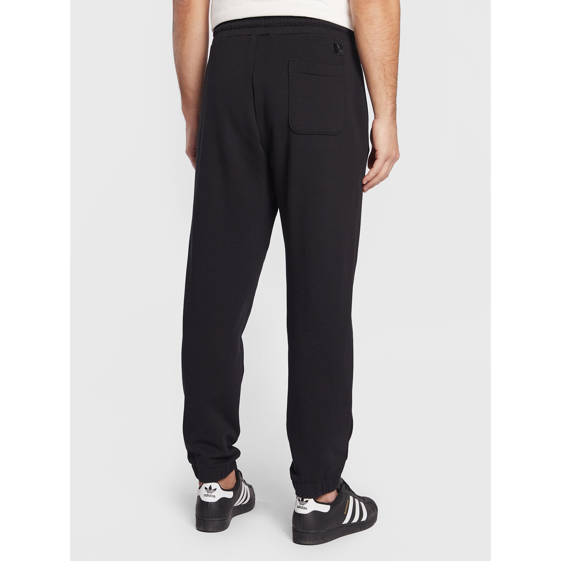 United Colors Of Benetton Pantaloni trening 3J73UF00E Negru Relaxed Fit - Pled.ro