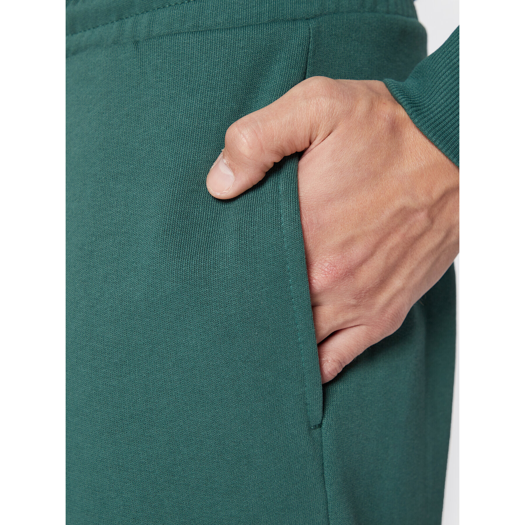 United Colors Of Benetton Pantaloni trening 3J73UF00E Verde Relaxed Fit - Pled.ro