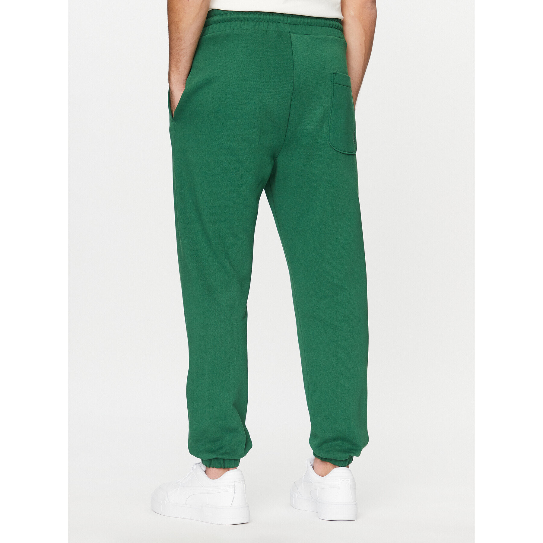 United Colors Of Benetton Pantaloni trening 3J73UF00U Verde Regular Fit - Pled.ro