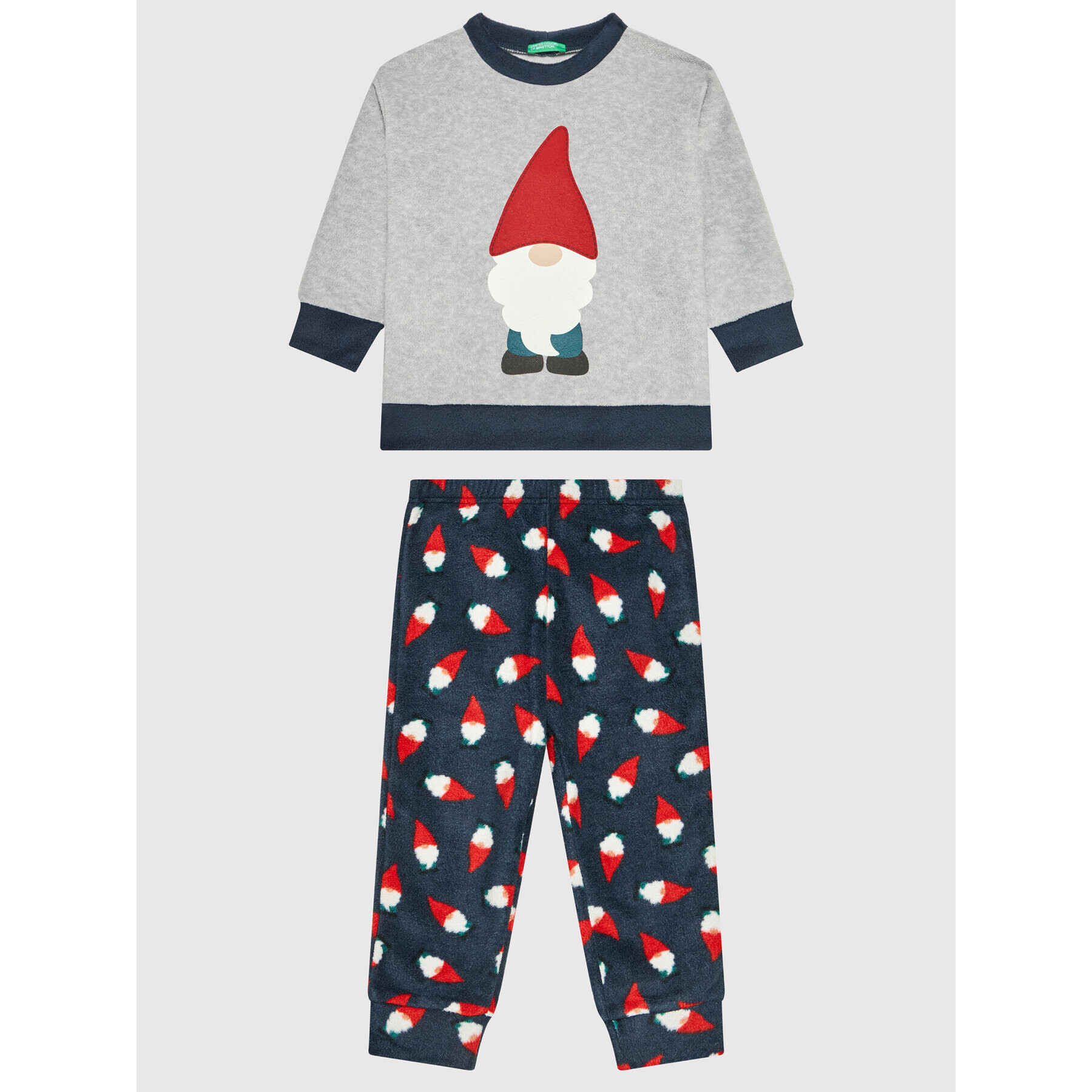 United Colors Of Benetton Pijama 3F7B0P00B Colorat Regular Fit - Pled.ro