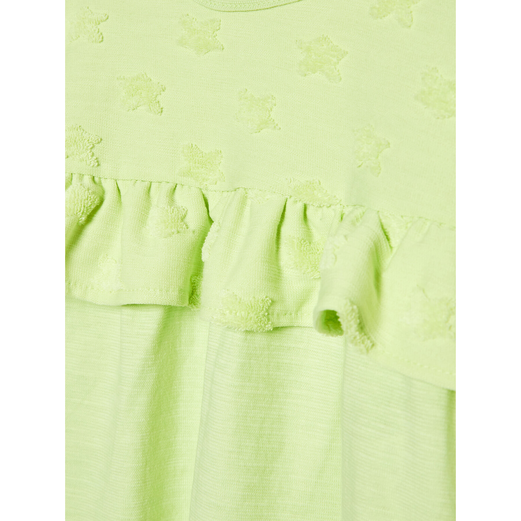 United Colors Of Benetton Rochie de zi 31KAAV001 Verde Regular Fit - Pled.ro