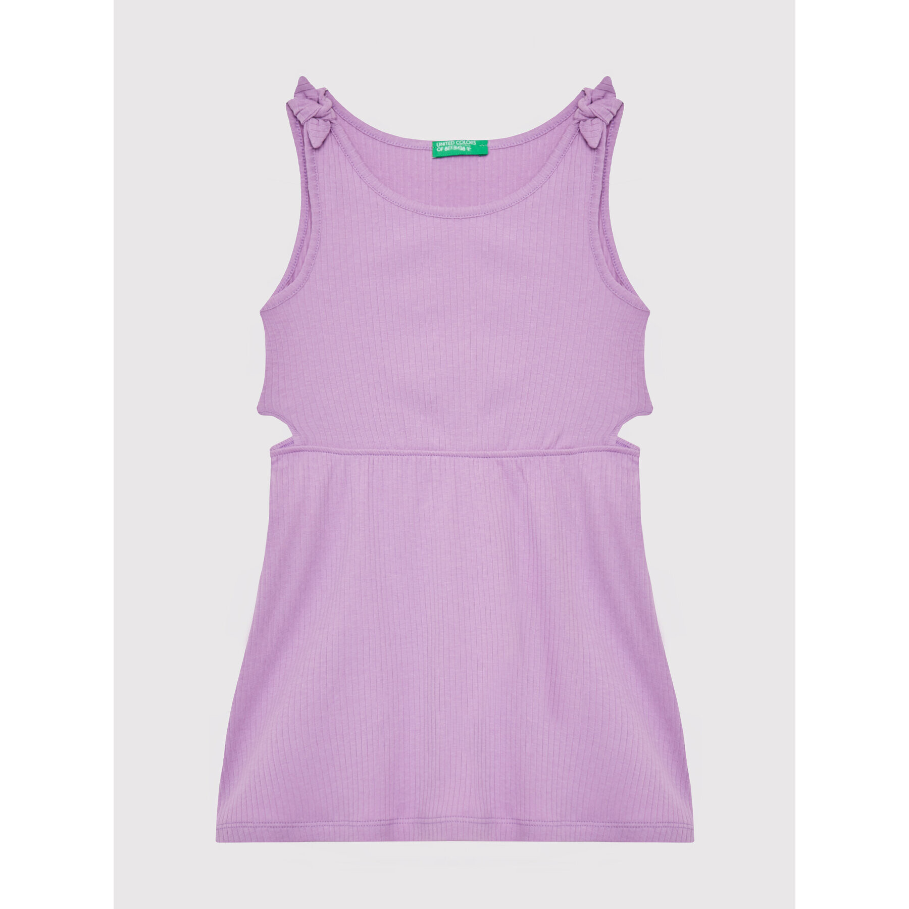 United Colors Of Benetton Rochie de vară 3HCGCV005 Violet Regular Fit - Pled.ro