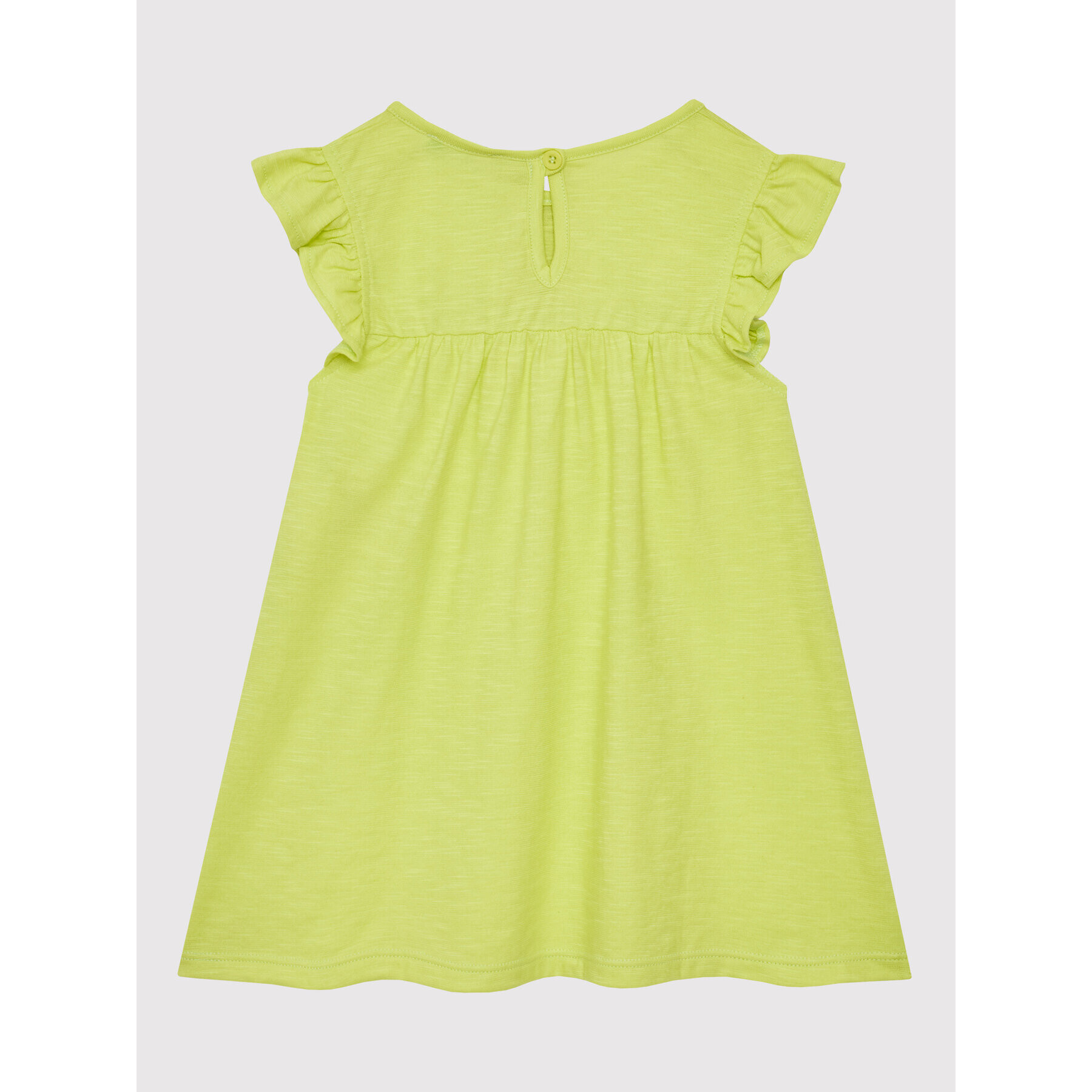 United Colors Of Benetton Rochie de vară 3Z7QGV002 Verde Regular Fit - Pled.ro