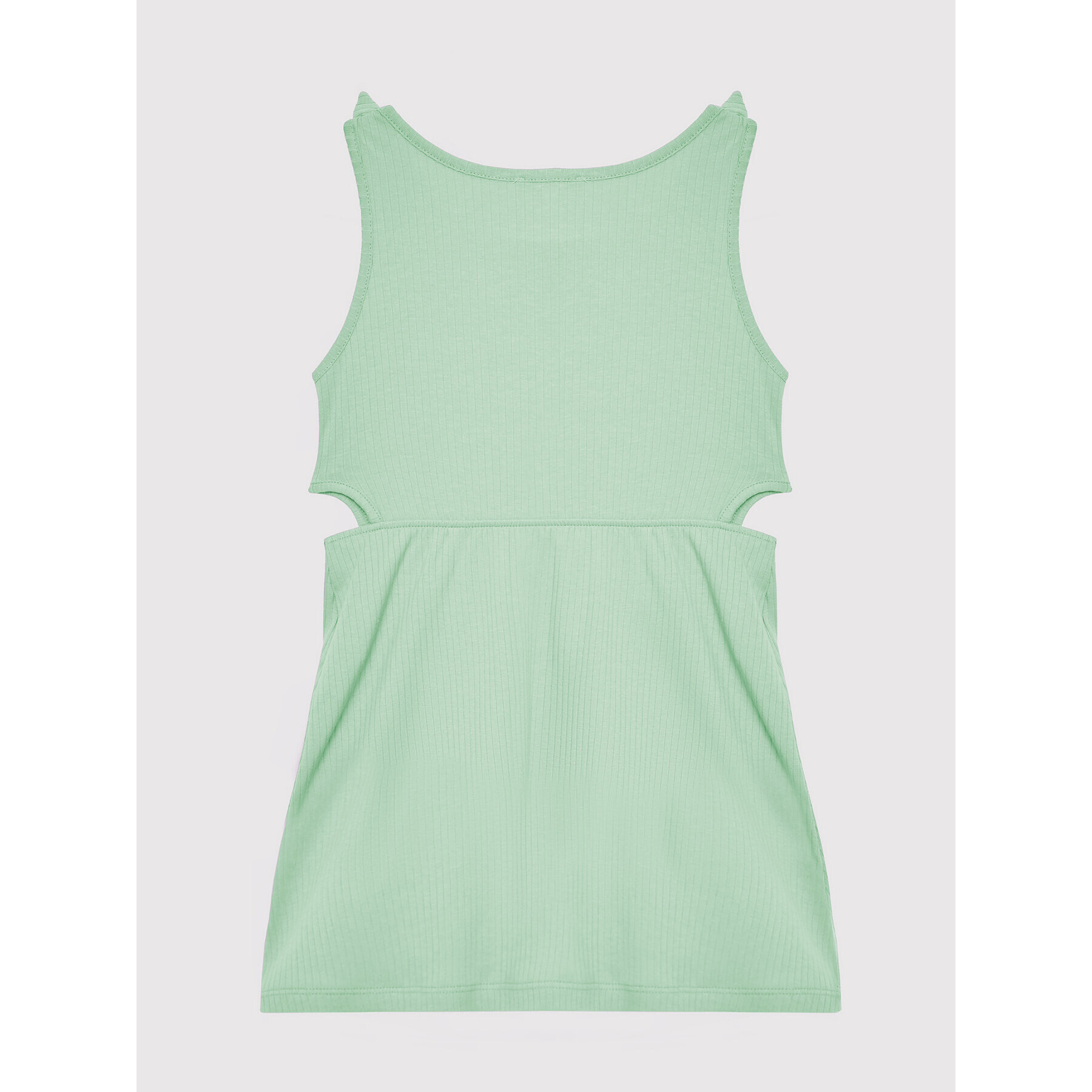 United Colors Of Benetton Rochie de vară 3HCGCV005 Verde Regular Fit - Pled.ro