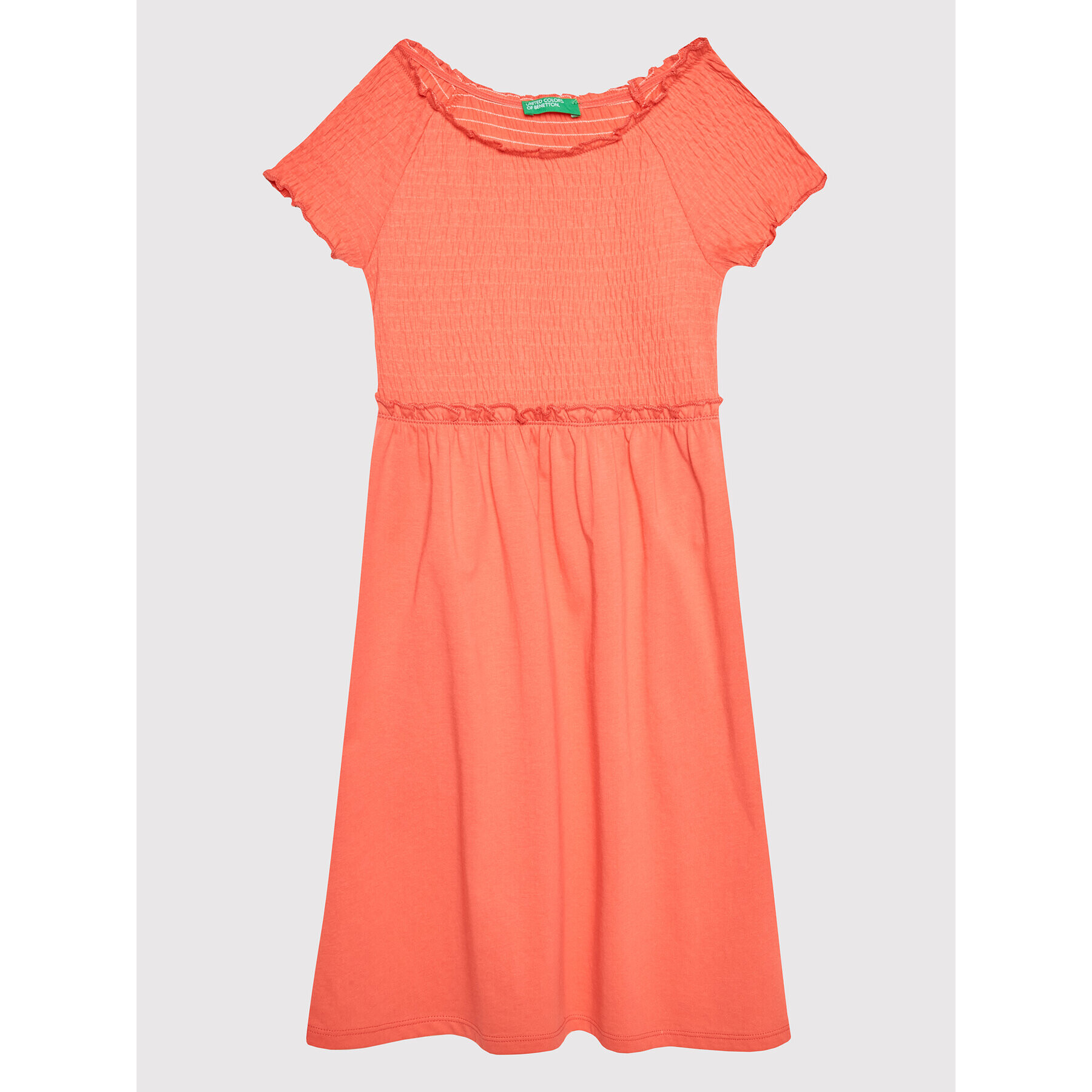 United Colors Of Benetton Rochie de vară 3IUE0V005 Roz Regular Fit - Pled.ro