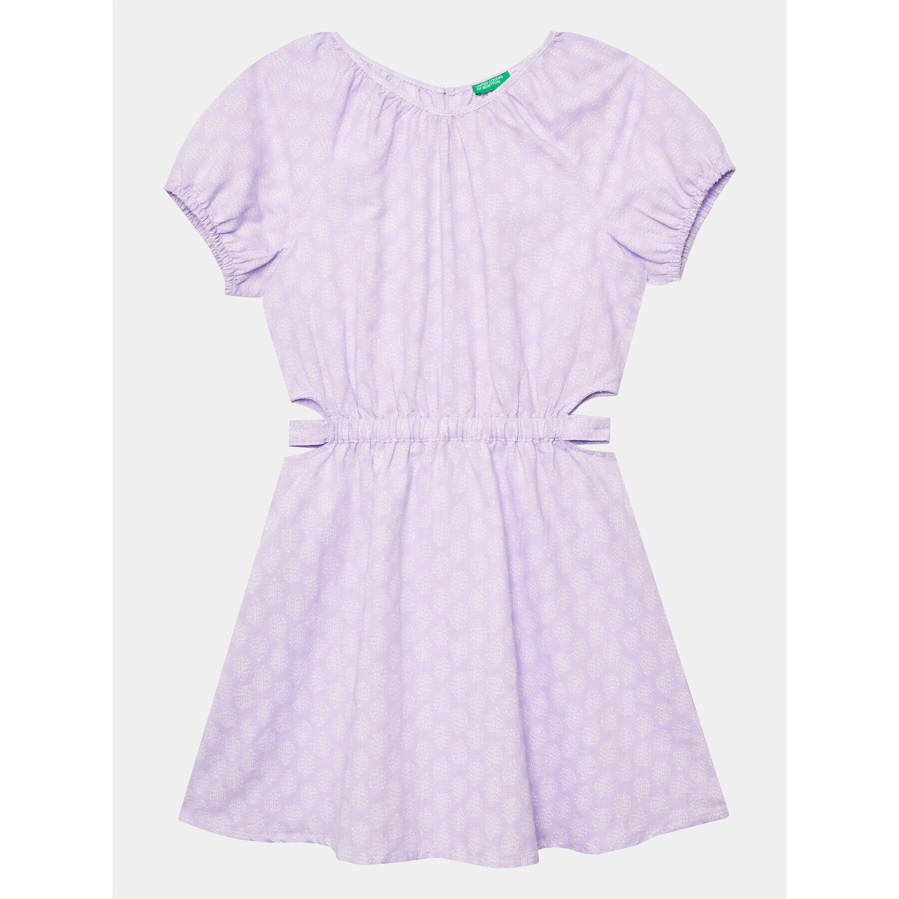 United Colors Of Benetton Rochie de zi 4XTWCV019 Violet Regular Fit - Pled.ro