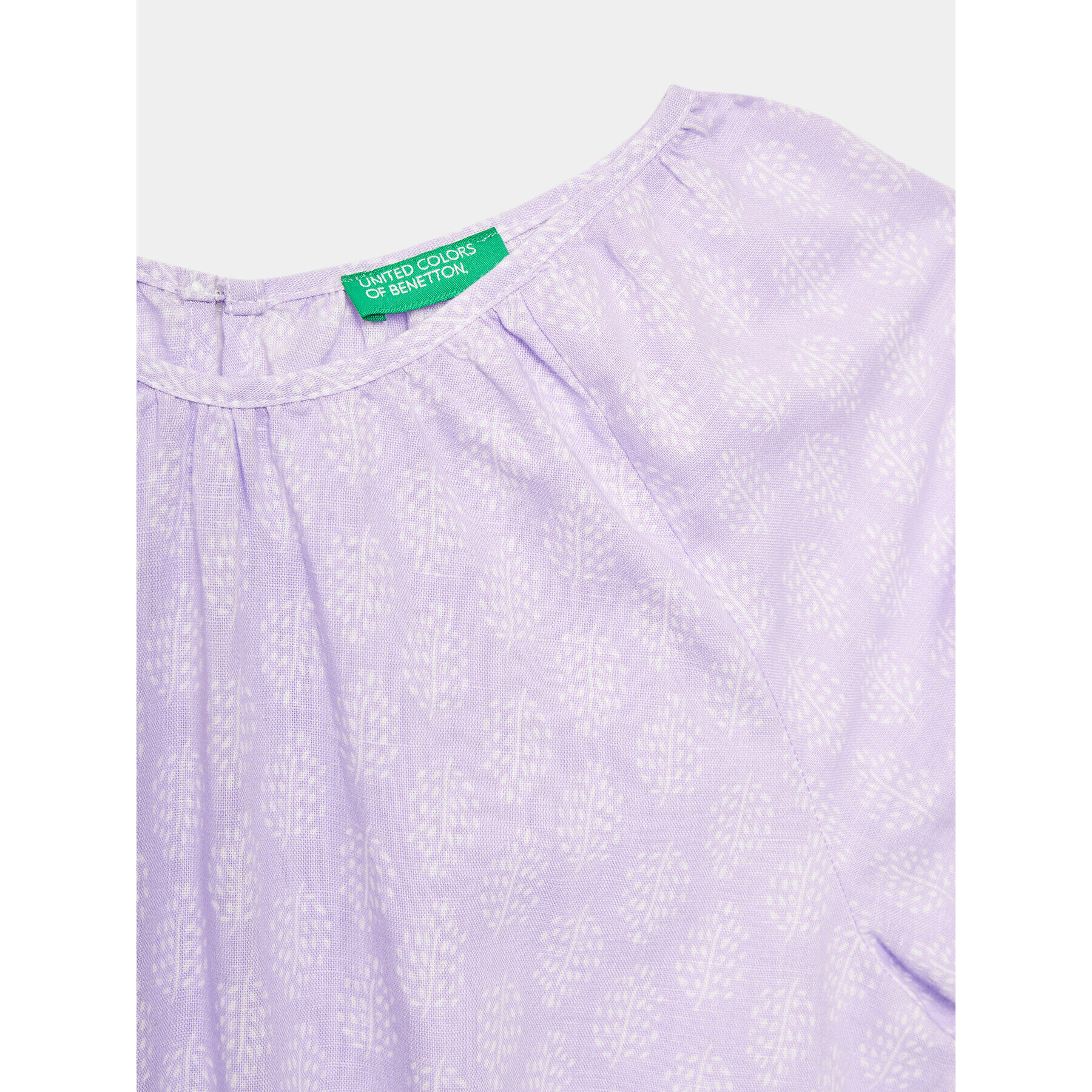 United Colors Of Benetton Rochie de zi 4XTWCV019 Violet Regular Fit - Pled.ro