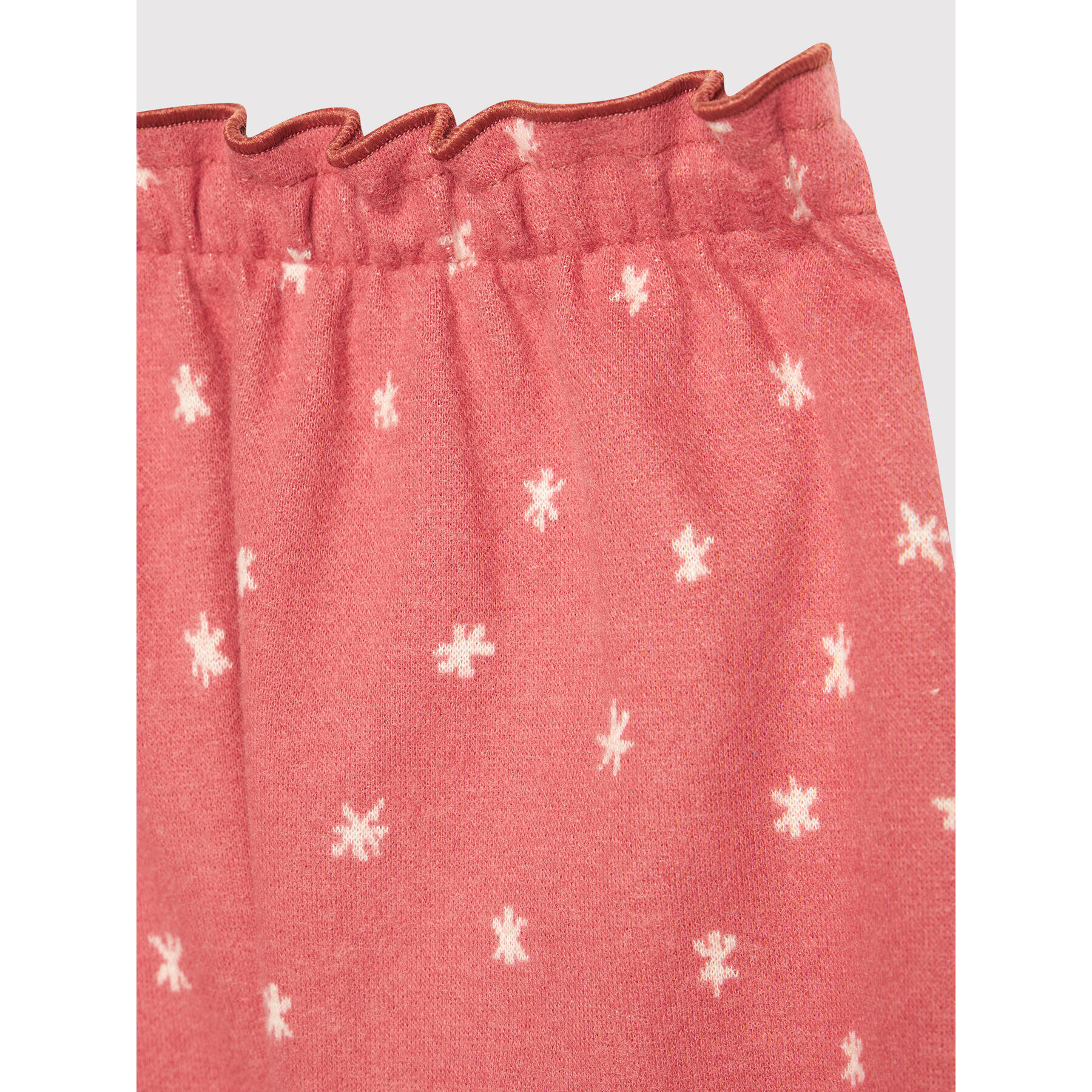 United Colors Of Benetton Set bluză și pantalon 3ATNMM29H Roz Relaxed Fit - Pled.ro