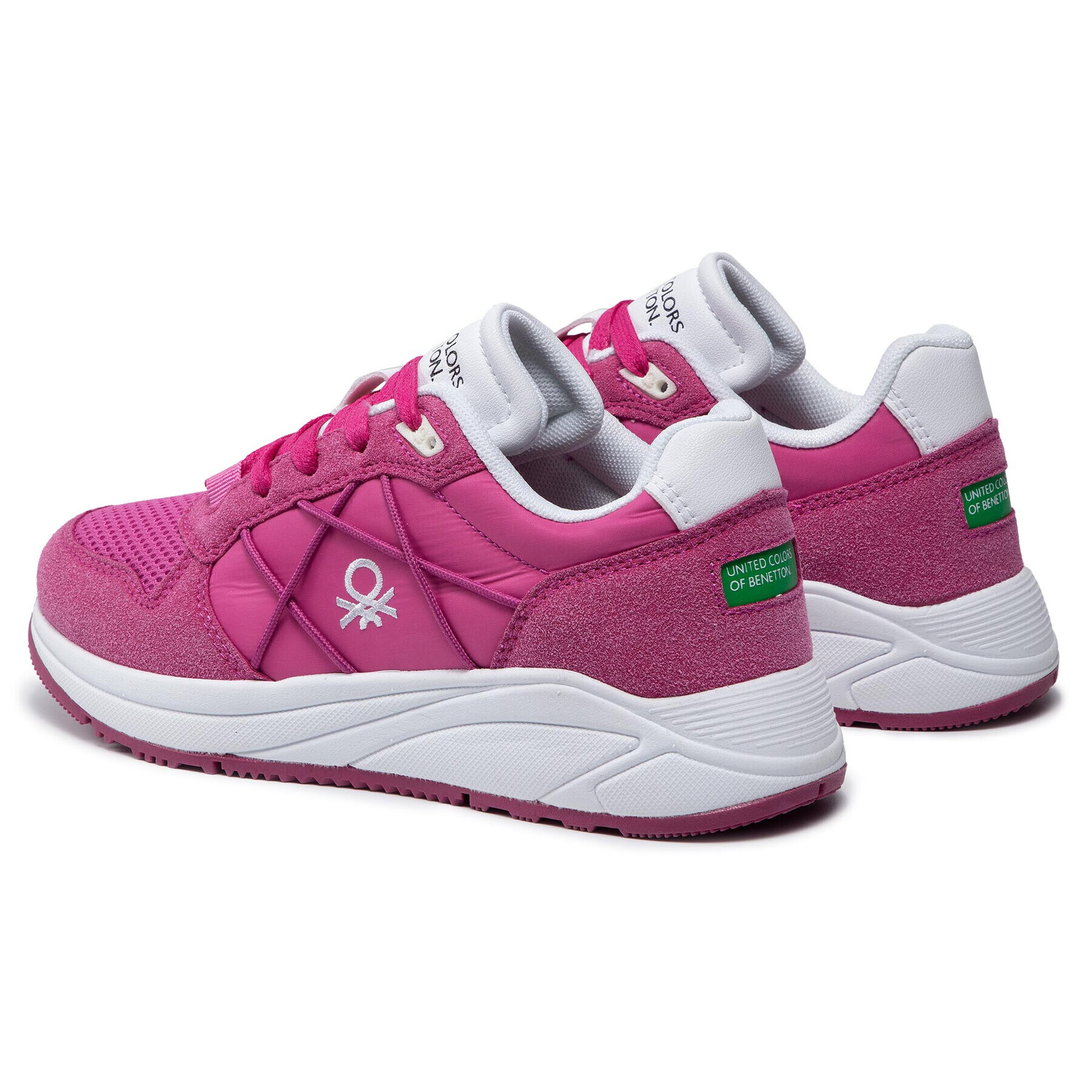 United Colors Of Benetton Sneakers Ascent BTW117306 Roz - Pled.ro