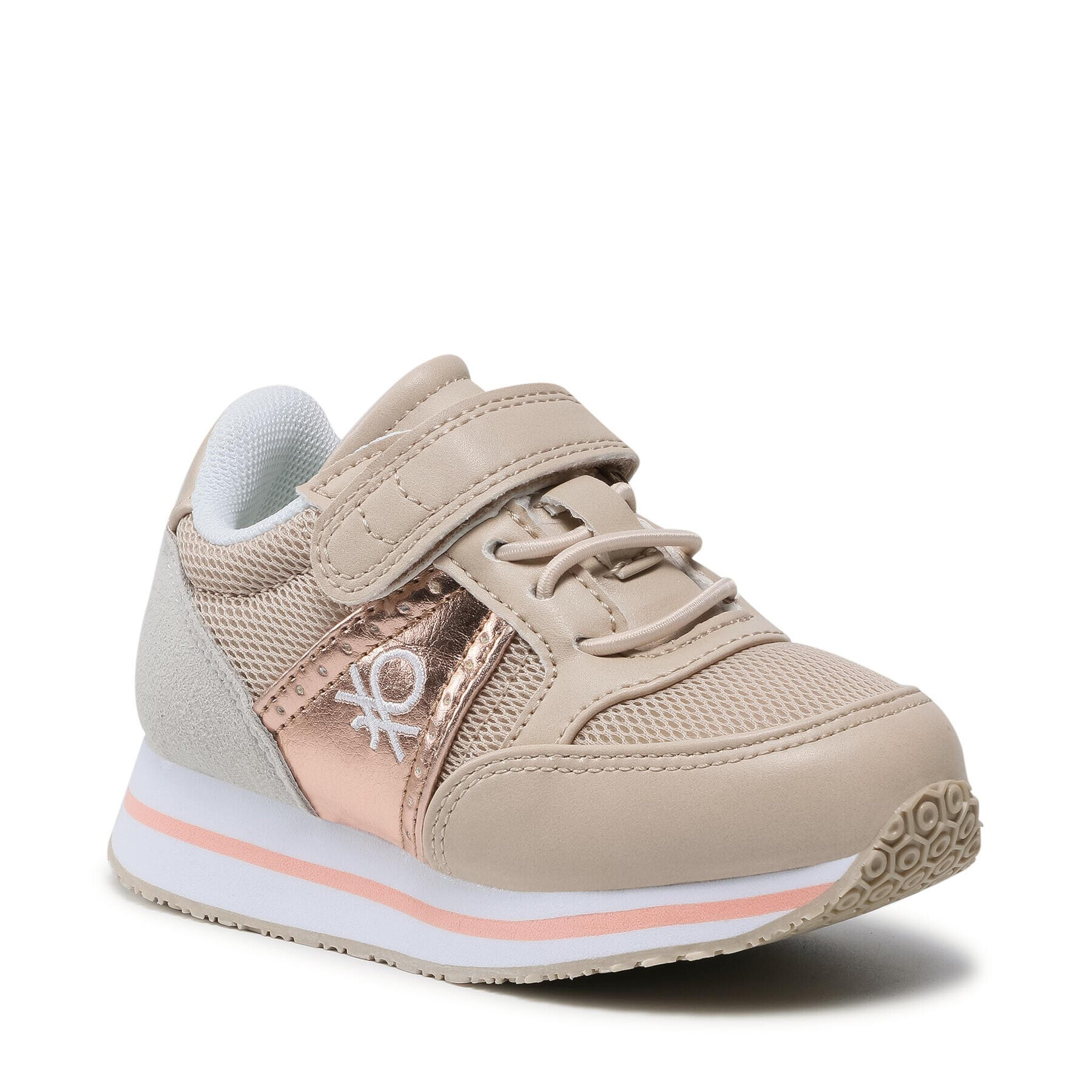 United Colors Of Benetton Sneakers Bull Mix BTK113200 Bej - Pled.ro