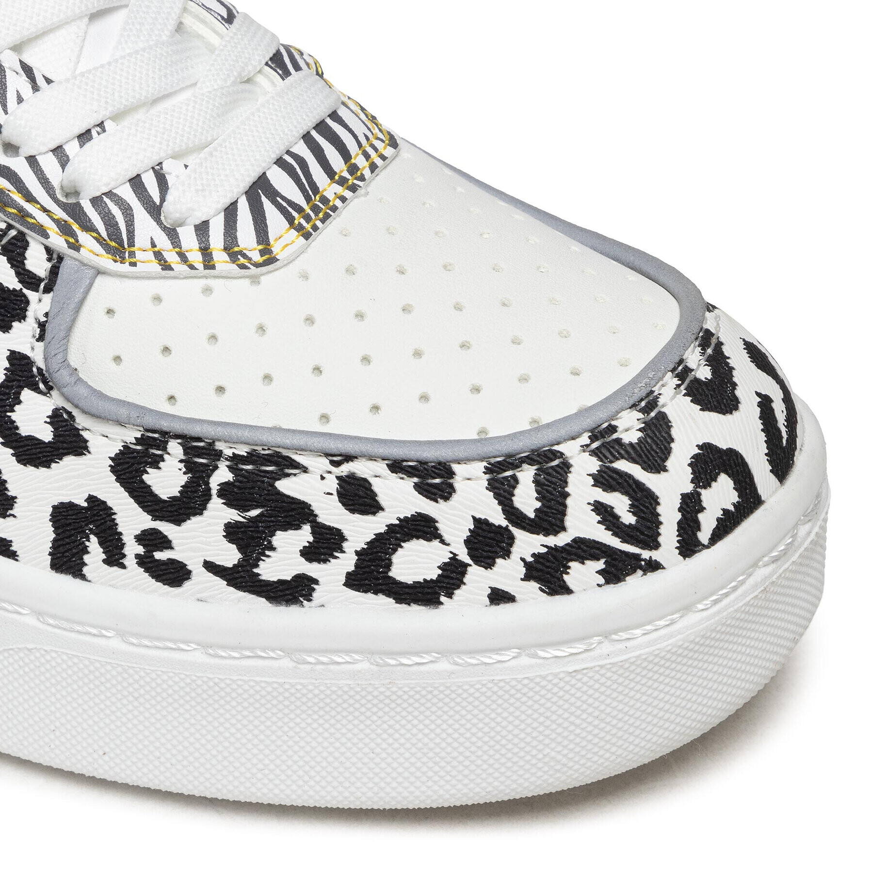 United Colors Of Benetton Sneakers Maior Animalier BTW214220 Alb - Pled.ro